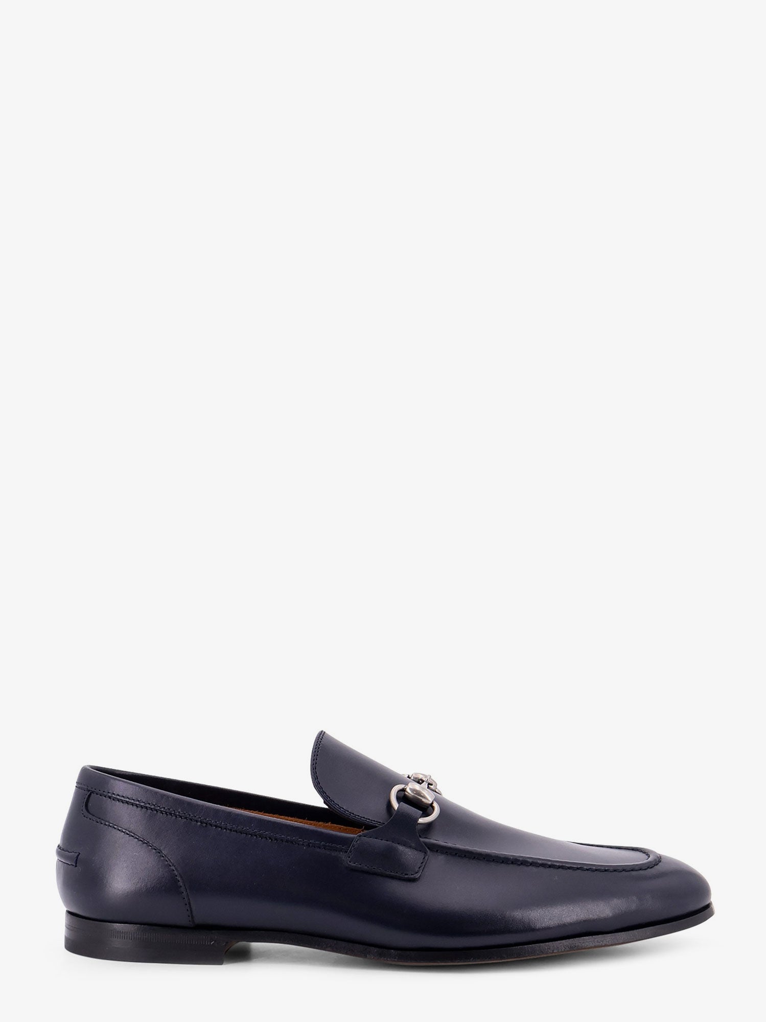 Gucci Men Leather Loafer With Horsebit GUCCI