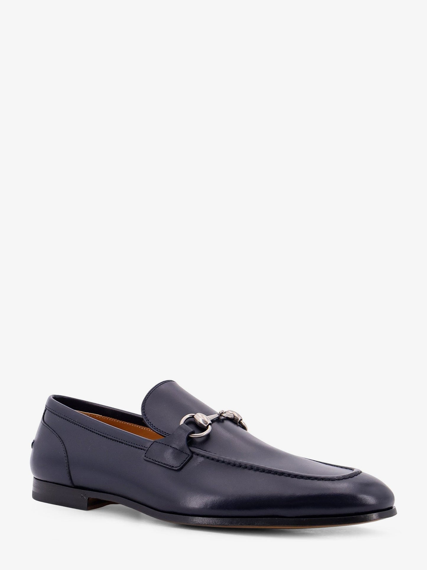 Gucci Men Leather Loafer With Horsebit GUCCI