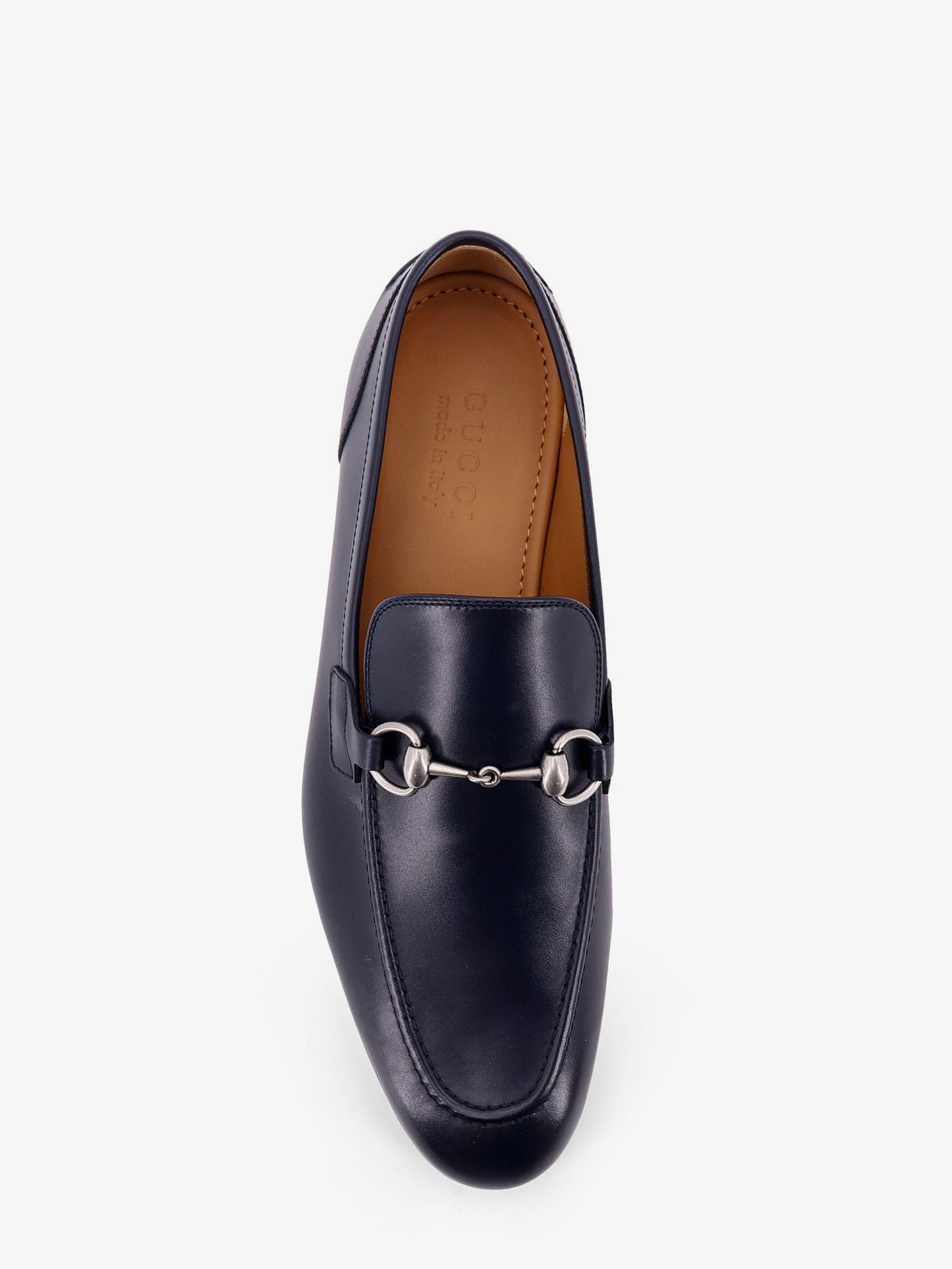 Gucci Men Leather Loafer With Horsebit GUCCI