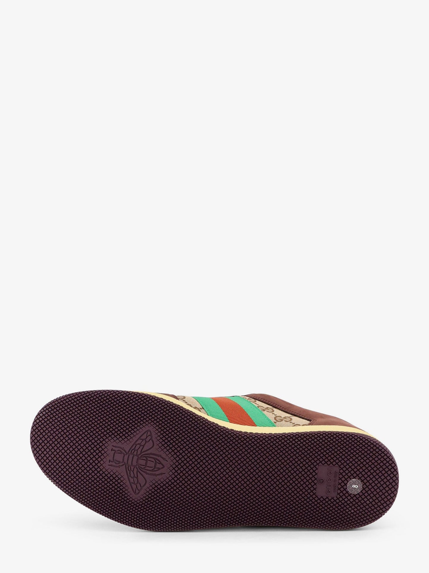 Gucci Men Gg Fabric Leather Sneakers GUCCI