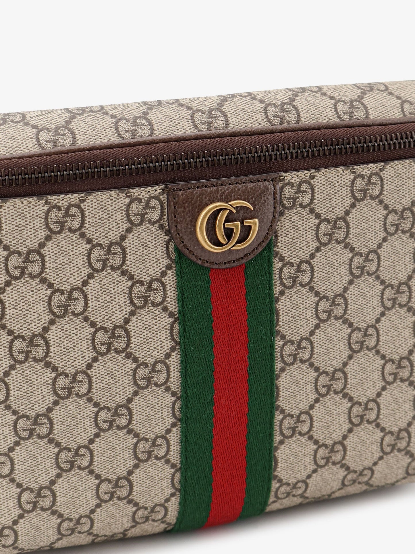 Gucci Men Ophidia Gg Coated Canvas Belt Bag GUCCI