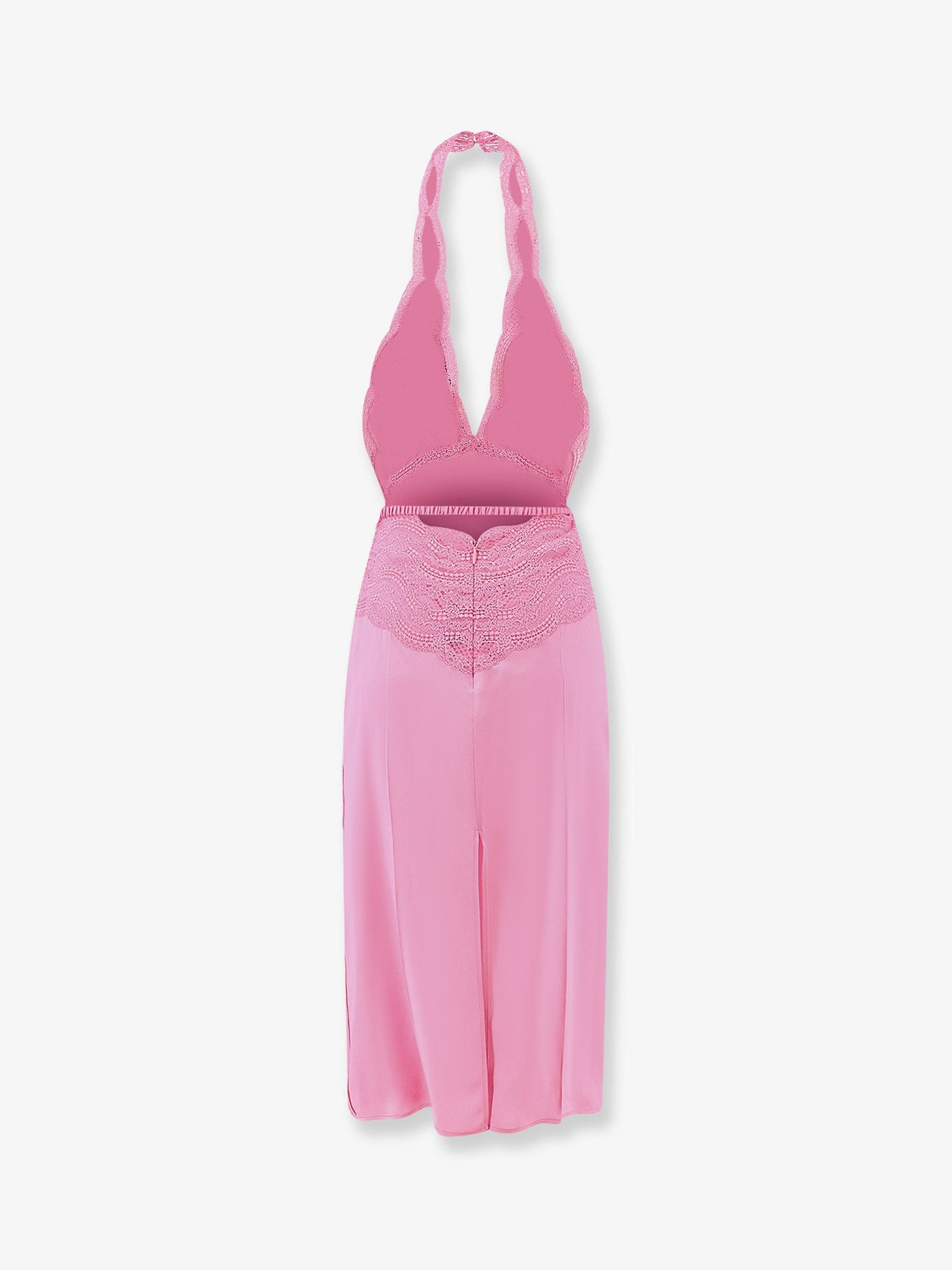 Gucci Women Silk Satin Midi Dress GUCCI