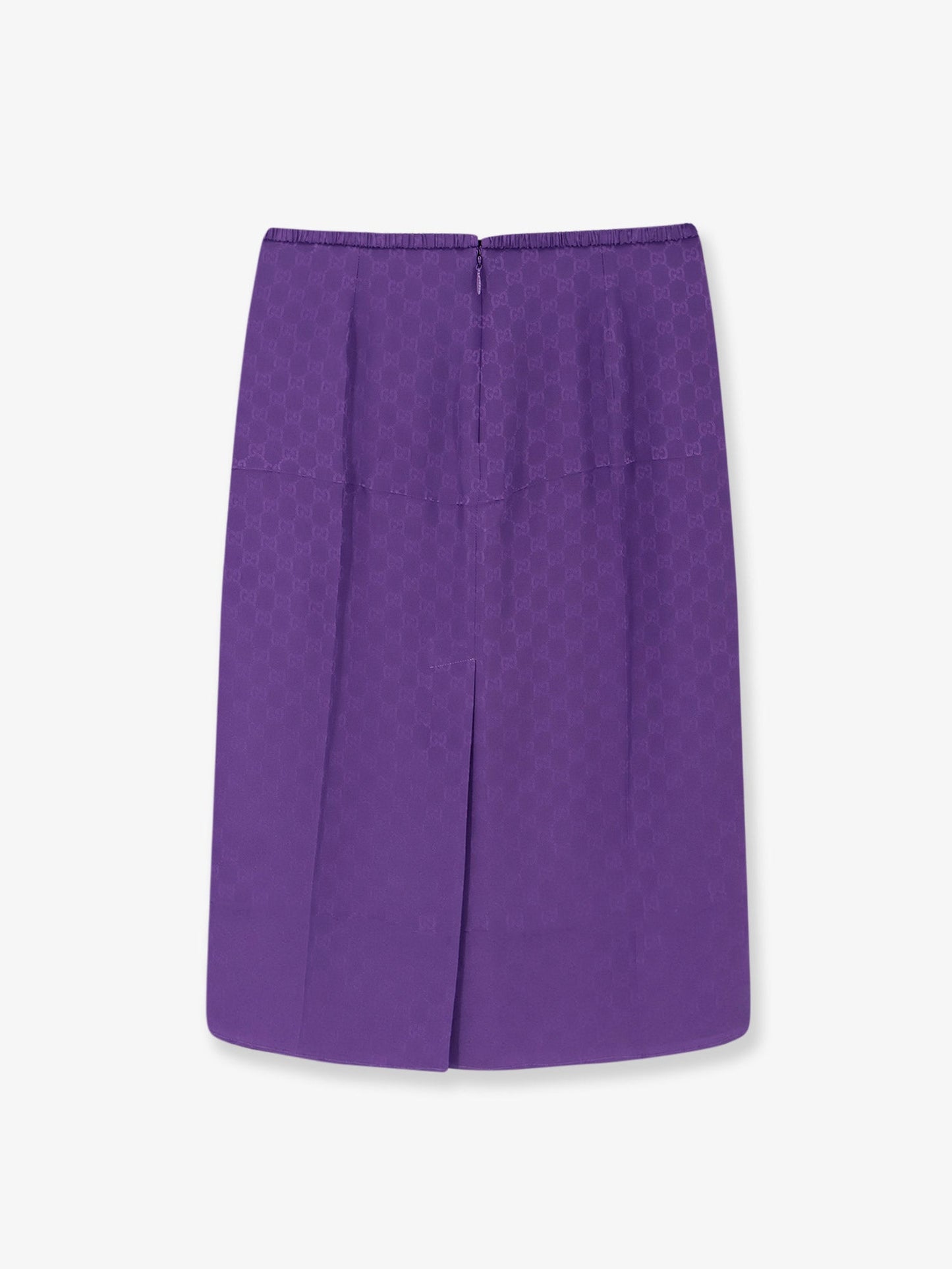 Gucci Women Gg Silk Skirt GUCCI