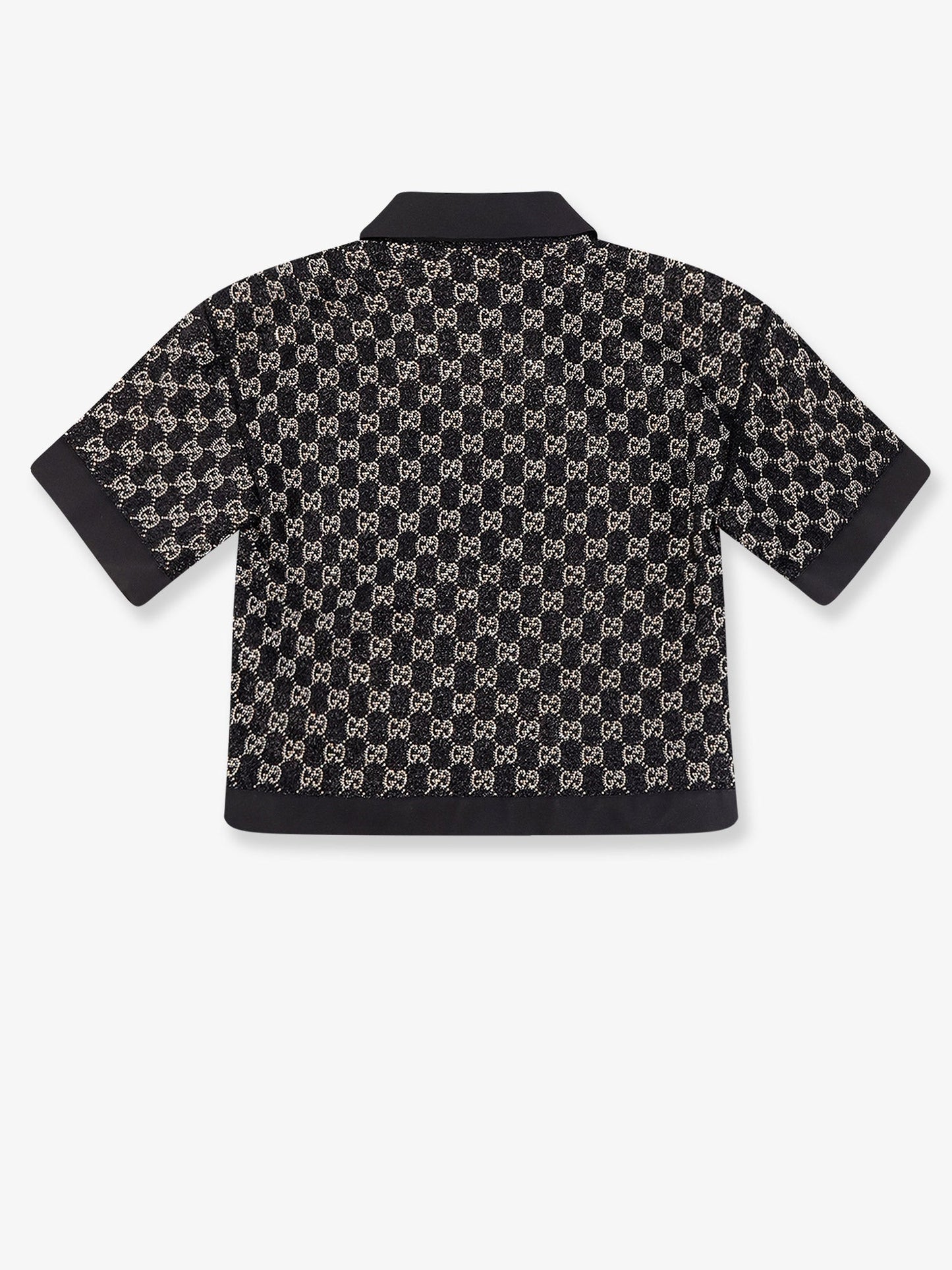 Gucci Women Lightweight Lame Wool Tweed Top GUCCI