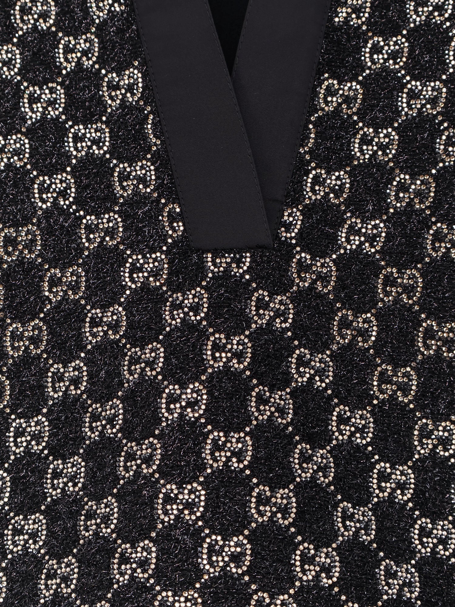 Gucci Women Lightweight Lame Wool Tweed Top GUCCI