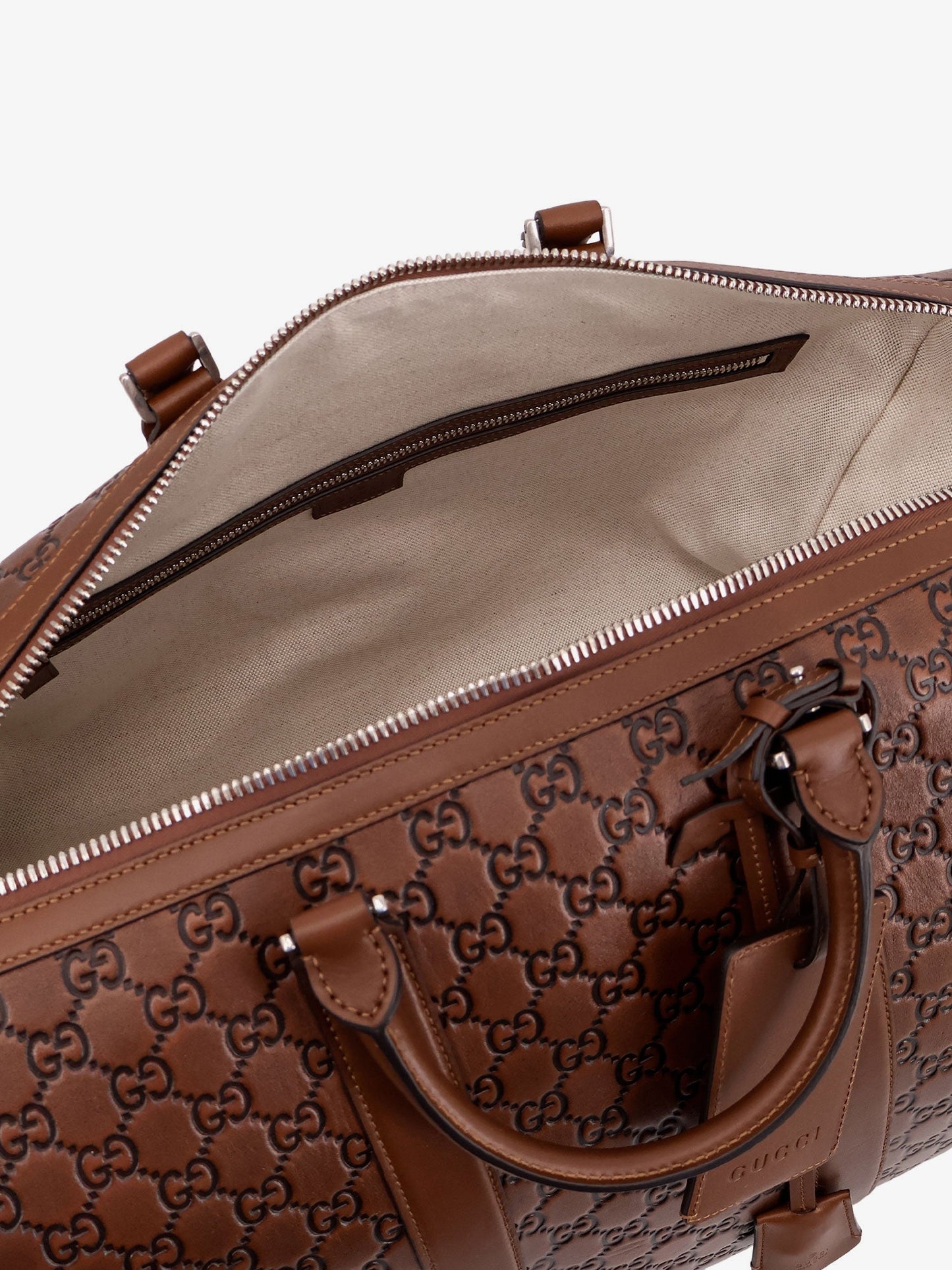 Gucci Men Gg Emblem Duffle Bag GUCCI
