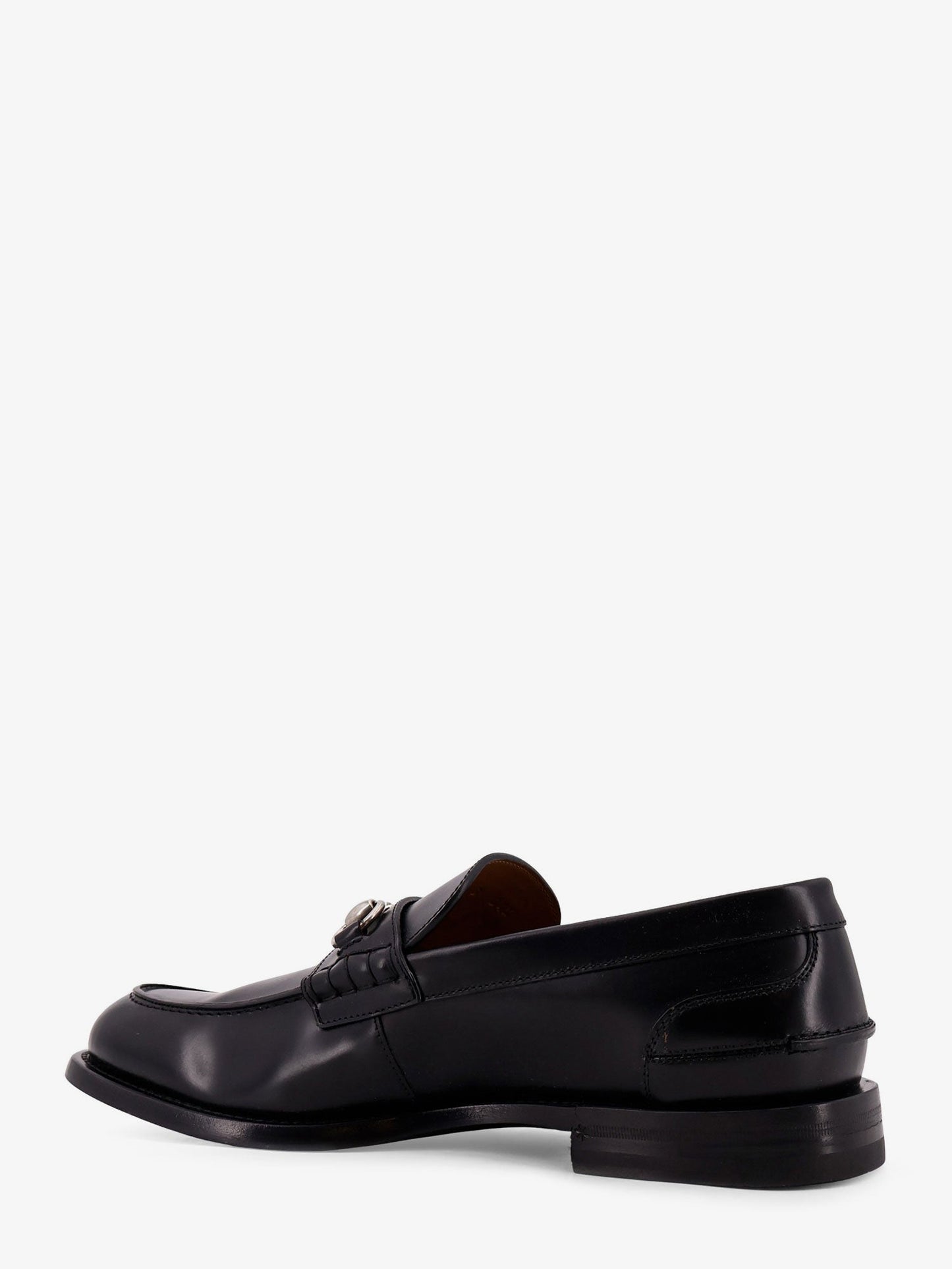 Gucci Men Leather Loafer With Horsebit Detail GUCCI