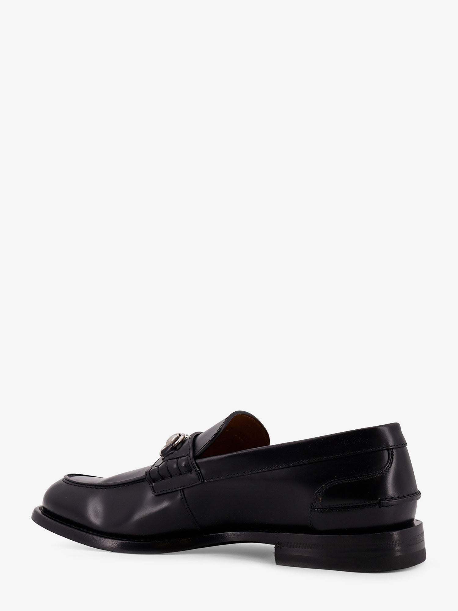 Gucci Men Leather Loafer With Horsebit Detail GUCCI