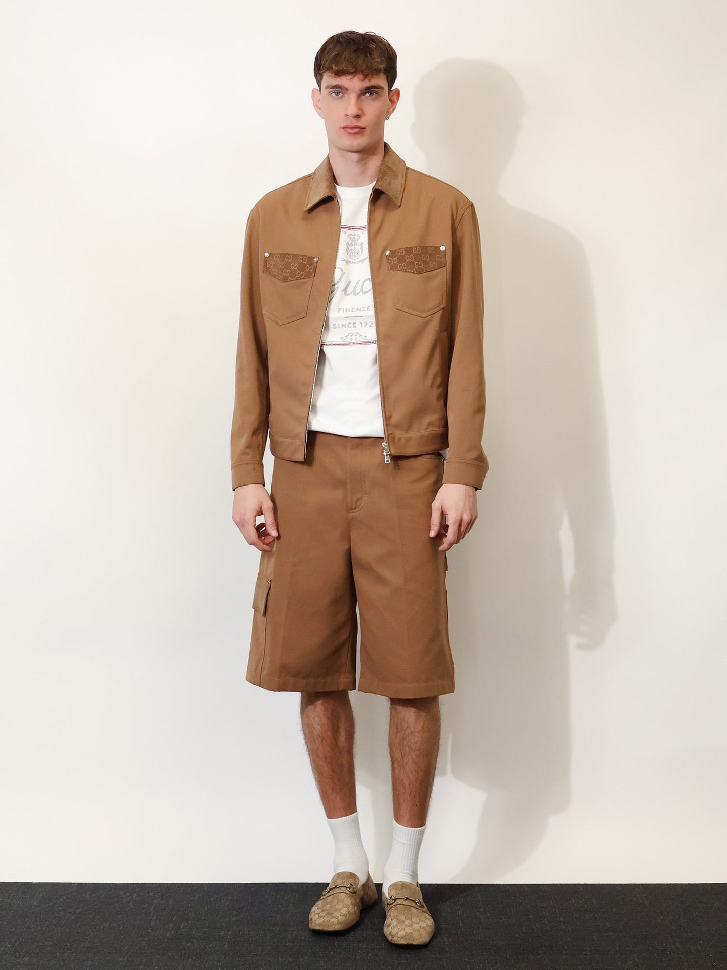 Gucci Men Canvas Shorts GUCCI