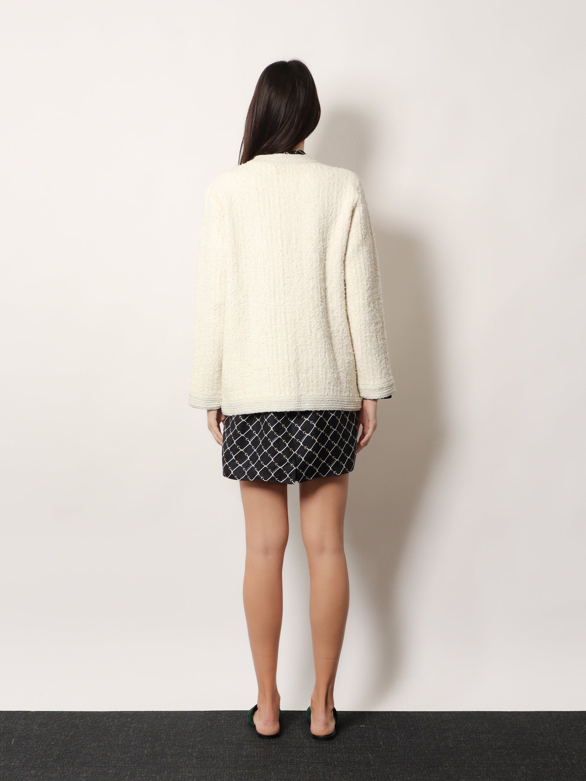 Gucci Women Wool And Cotton Blend Cardigan GUCCI