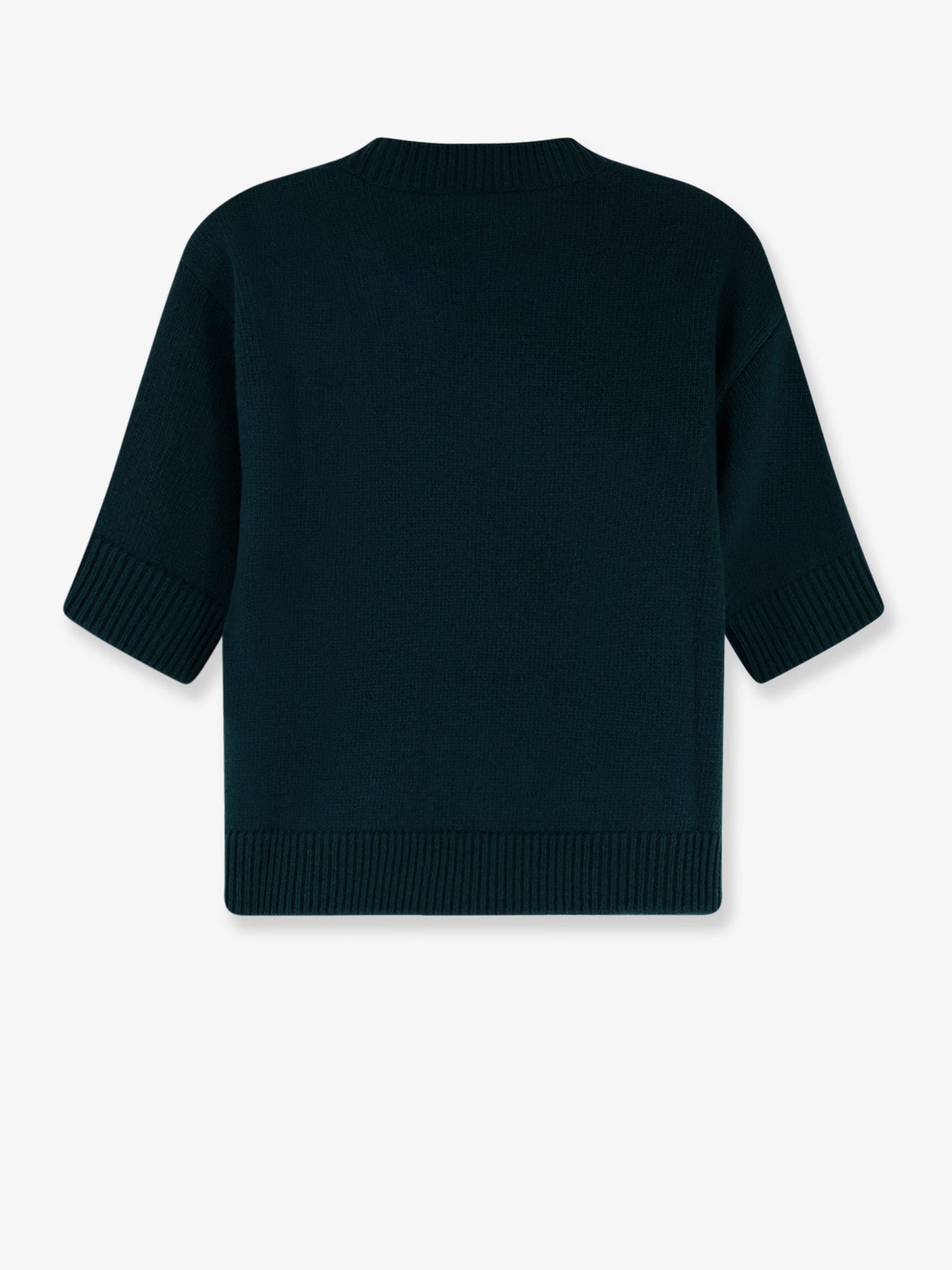 Gucci Women Wool Sweater With Frontal Logo Embroidery GUCCI
