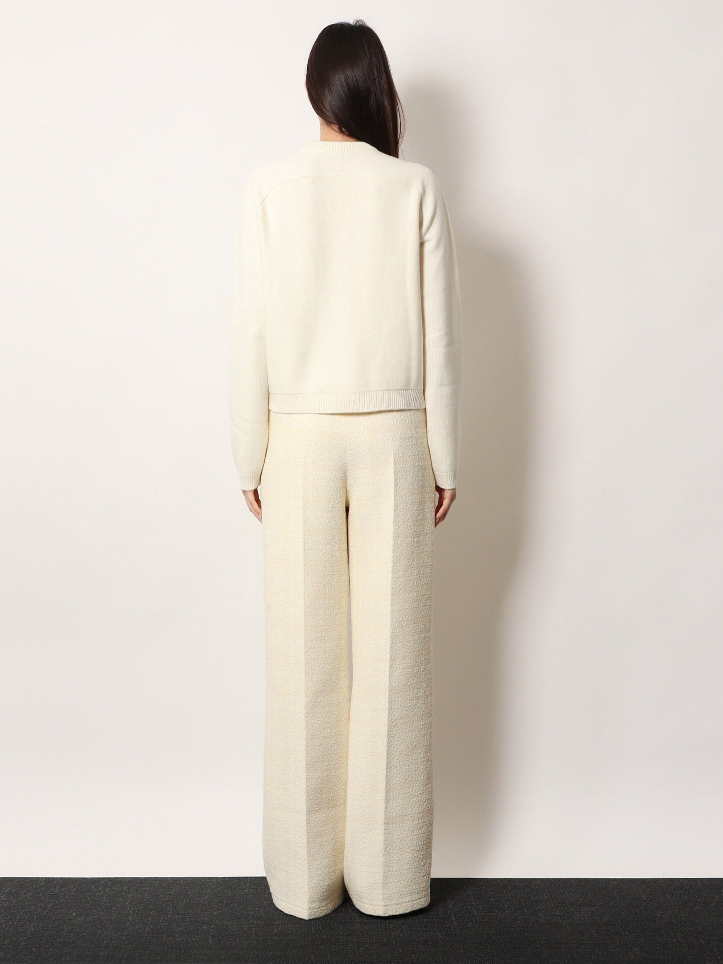 Gucci Women Wool And Cashmere Cardigan With Metal Horsebit GUCCI