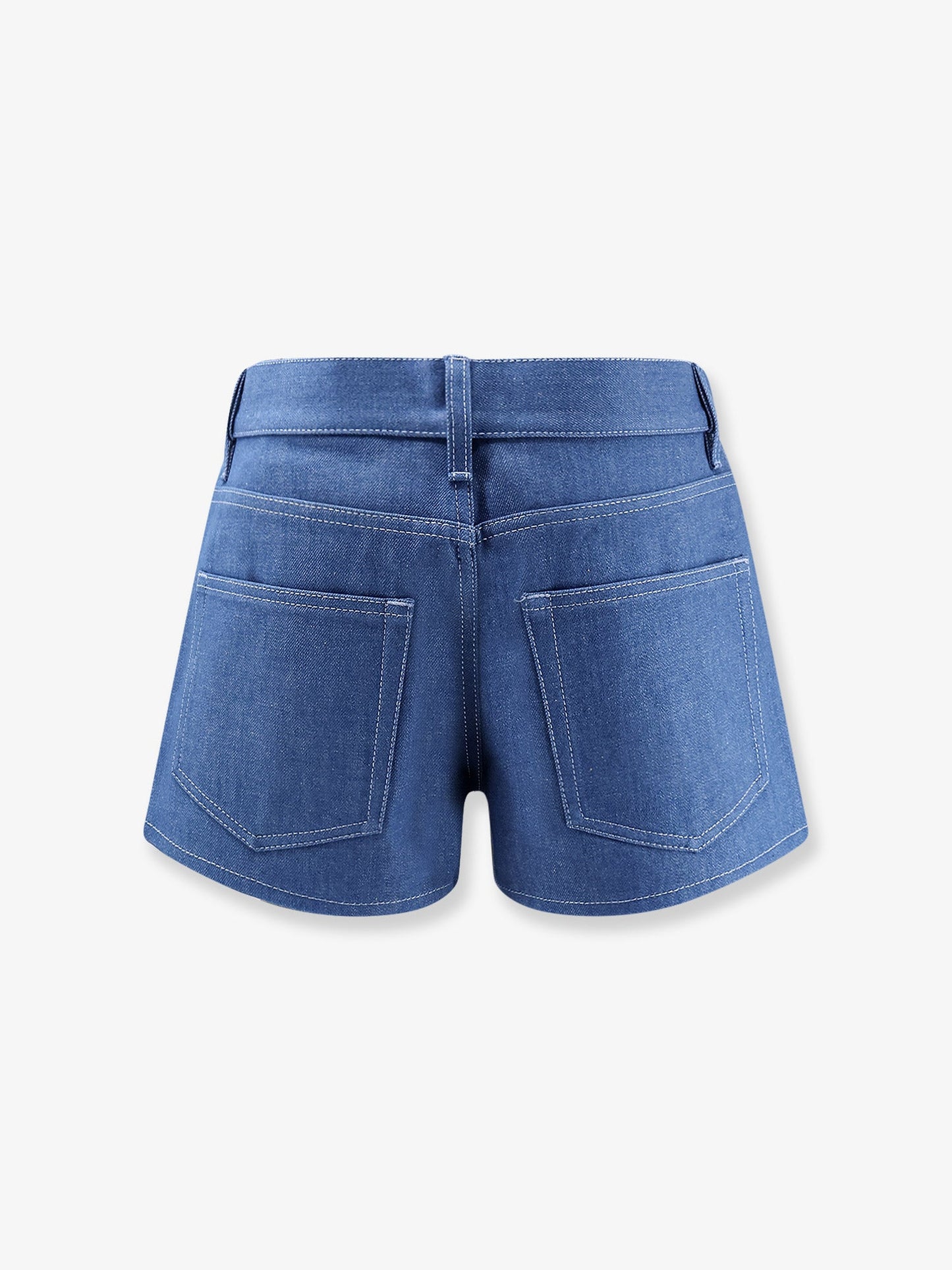 Gucci Women Cotton Shorts With Frontal Iconic Horsebits GUCCI