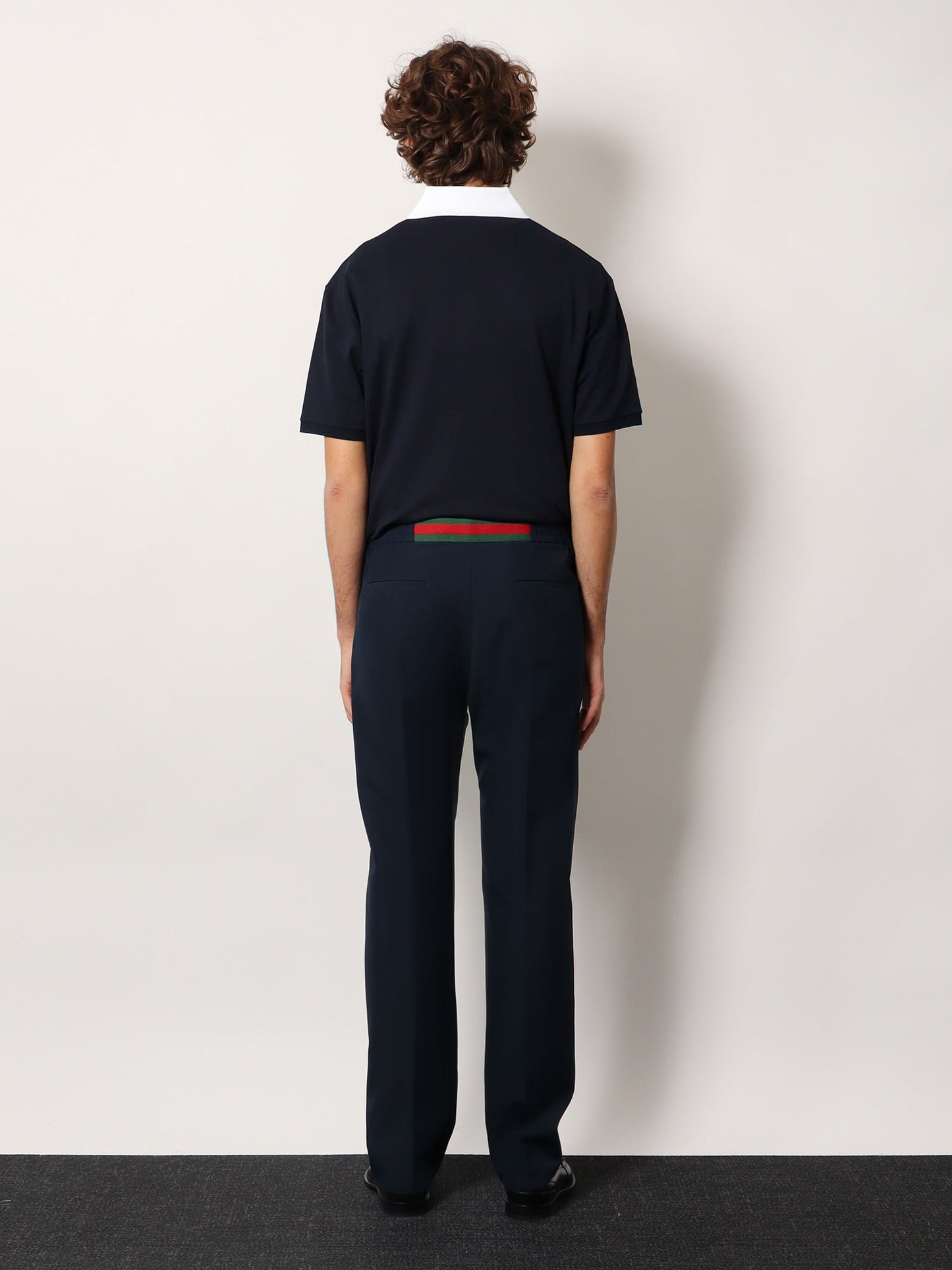 Gucci Men Technical Panama Trousers GUCCI