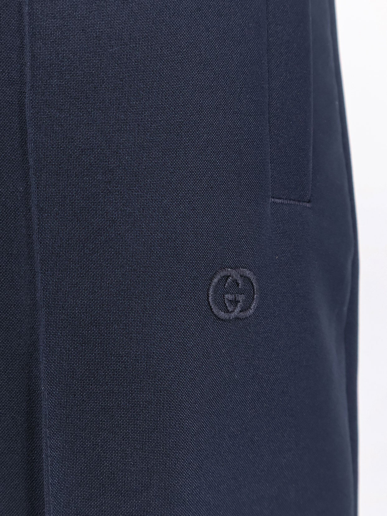 Gucci Men Technical Panama Trousers GUCCI