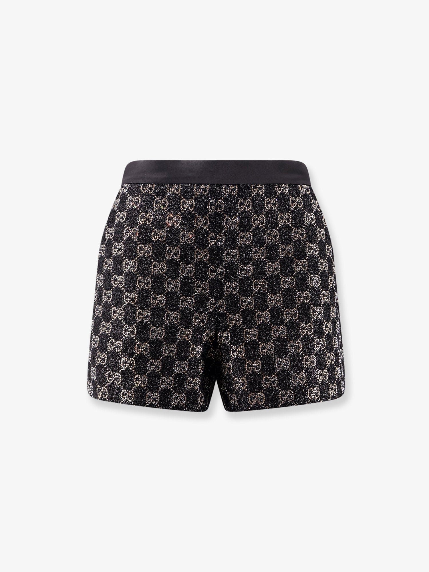 Gucci Women Lightweight Lame Wool Tweed Shorts GUCCI