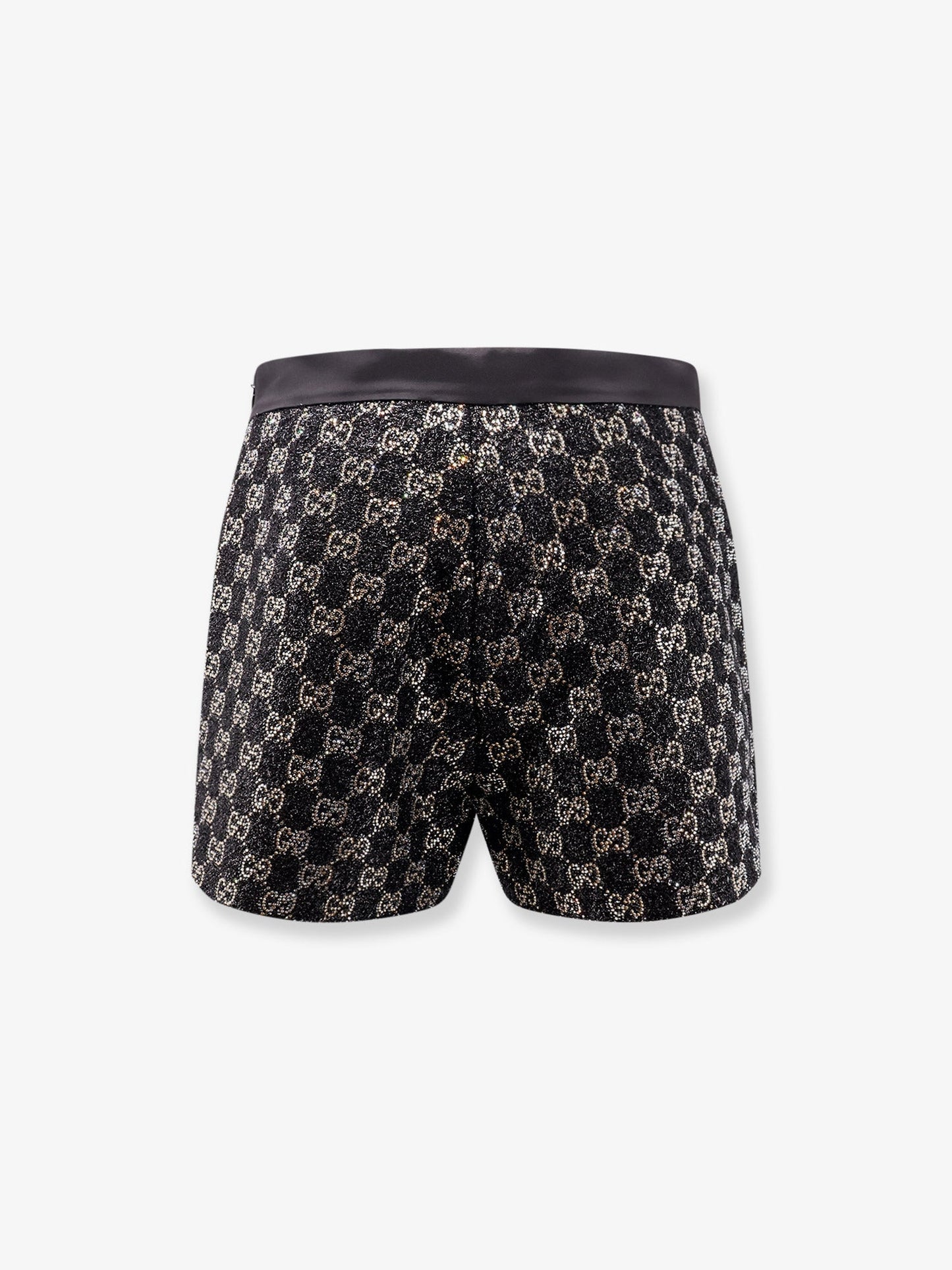 Gucci Women Lightweight Lame Wool Tweed Shorts GUCCI