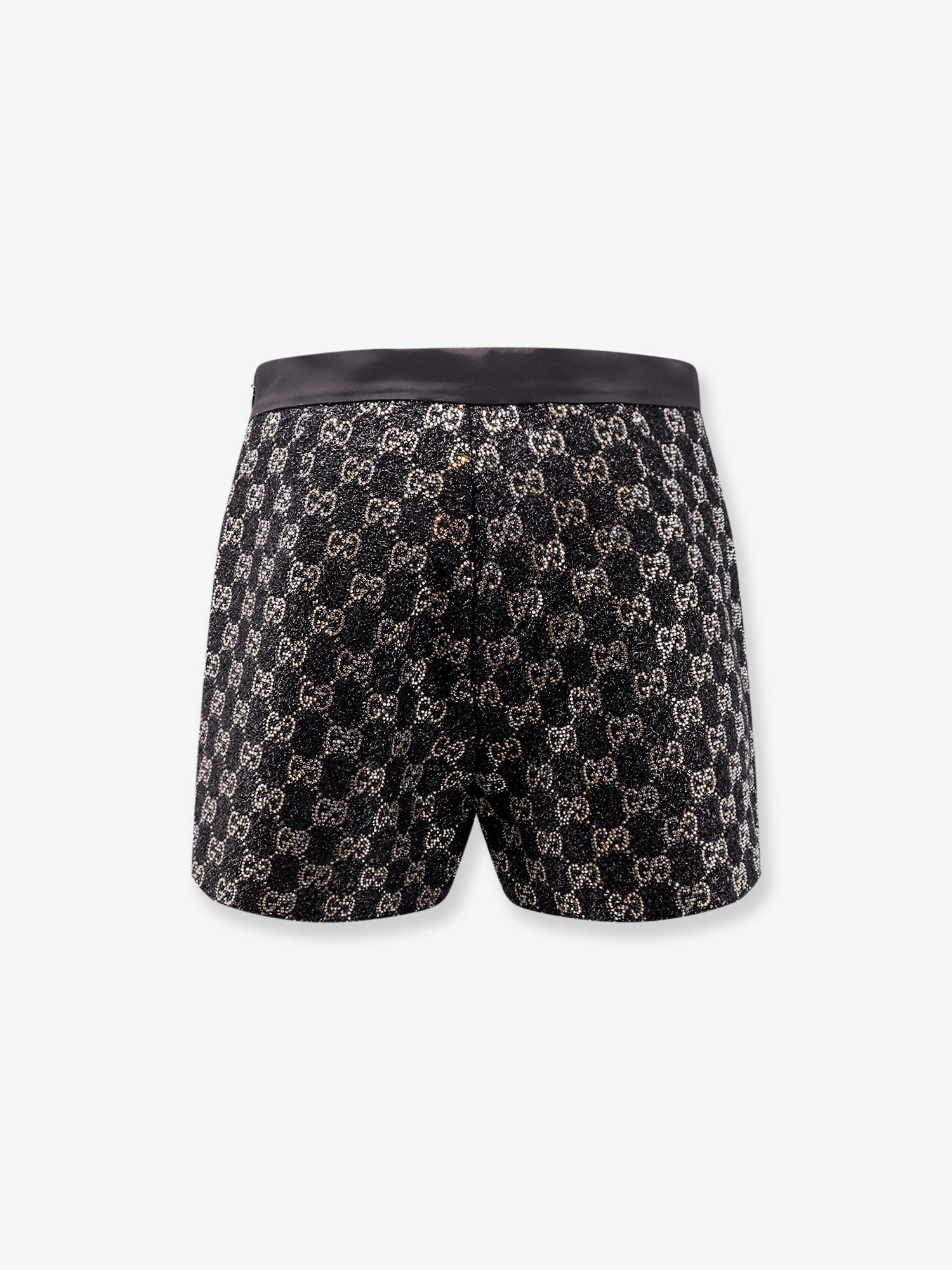 Gucci Women Lightweight Lame Wool Tweed Shorts GUCCI