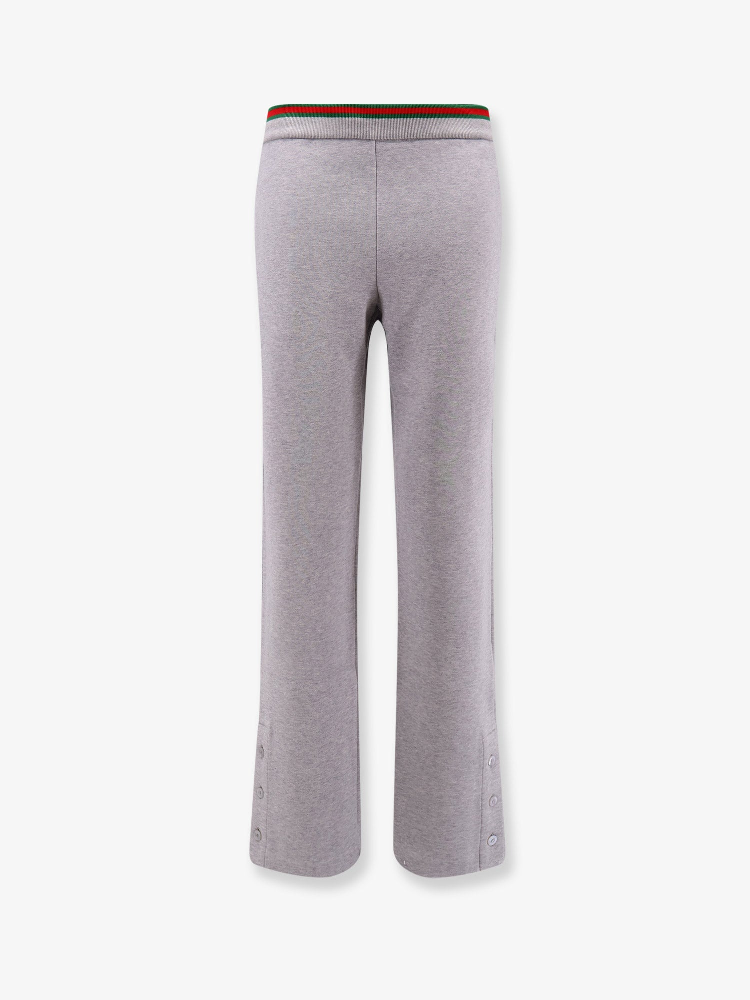 Gucci Women Cotton Blend Trouser With Web Detail GUCCI
