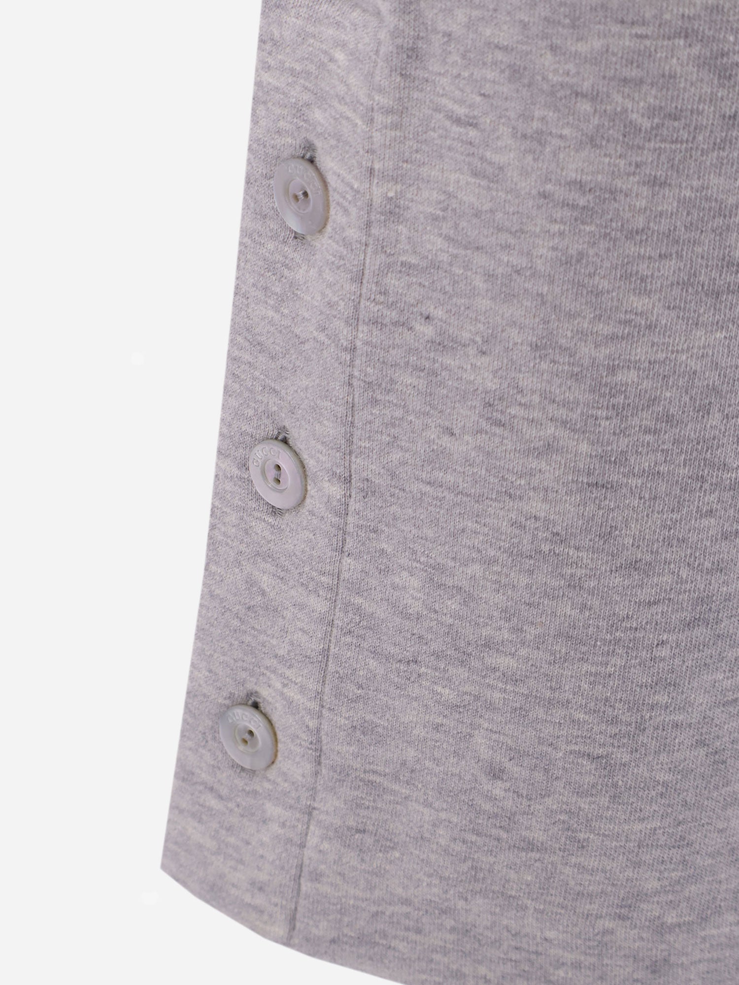 Gucci Women Cotton Blend Trouser With Web Detail GUCCI