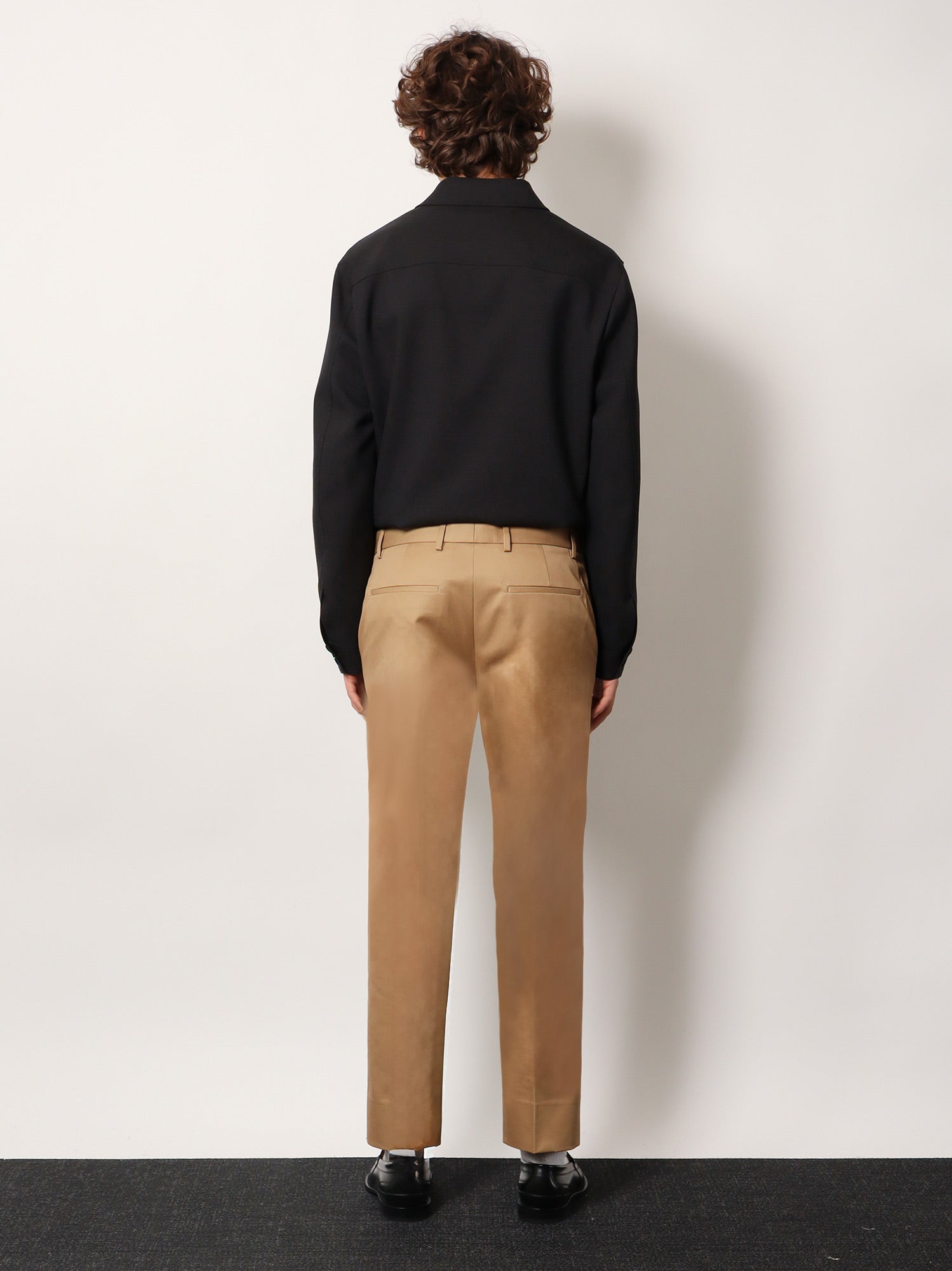 Gucci Men Cotton Trousers With Web Detail GUCCI