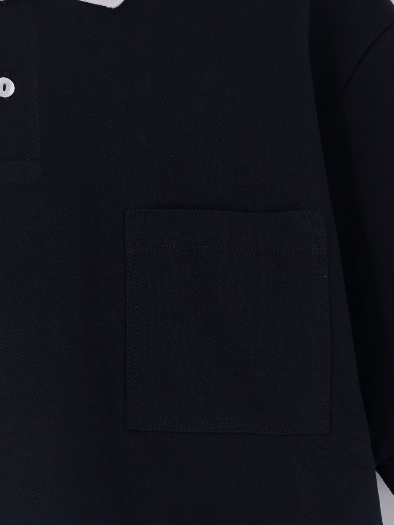 Gucci Men Cotton Piquet Polo Shirt GUCCI