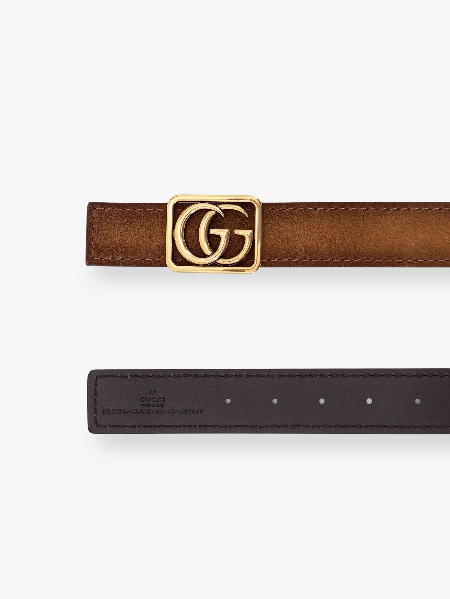 Gucci Men Reversible Leather Belt GUCCI