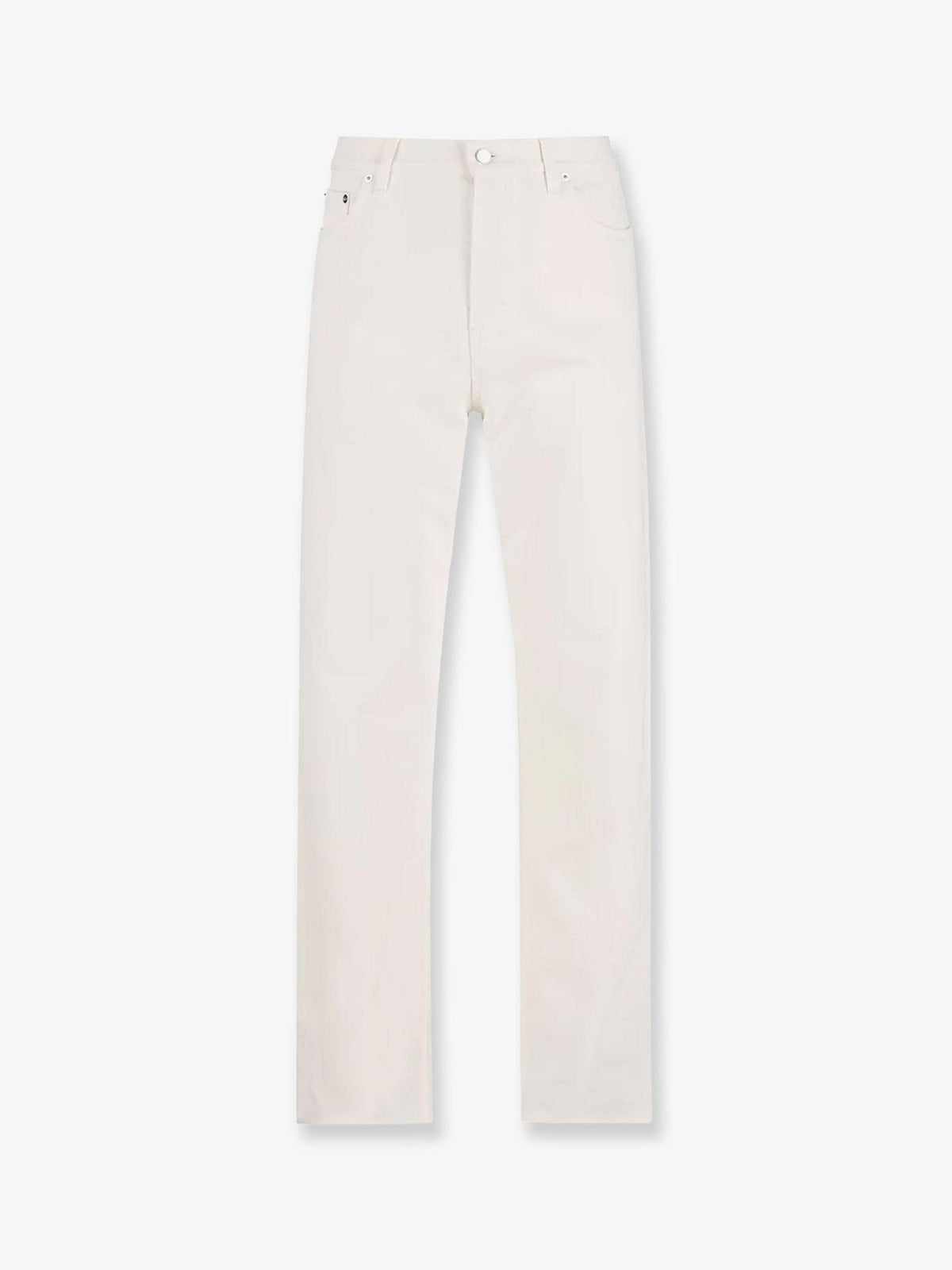 Gucci Men Denim Trousers With Metal Horsebit Detail On The Back GUCCI
