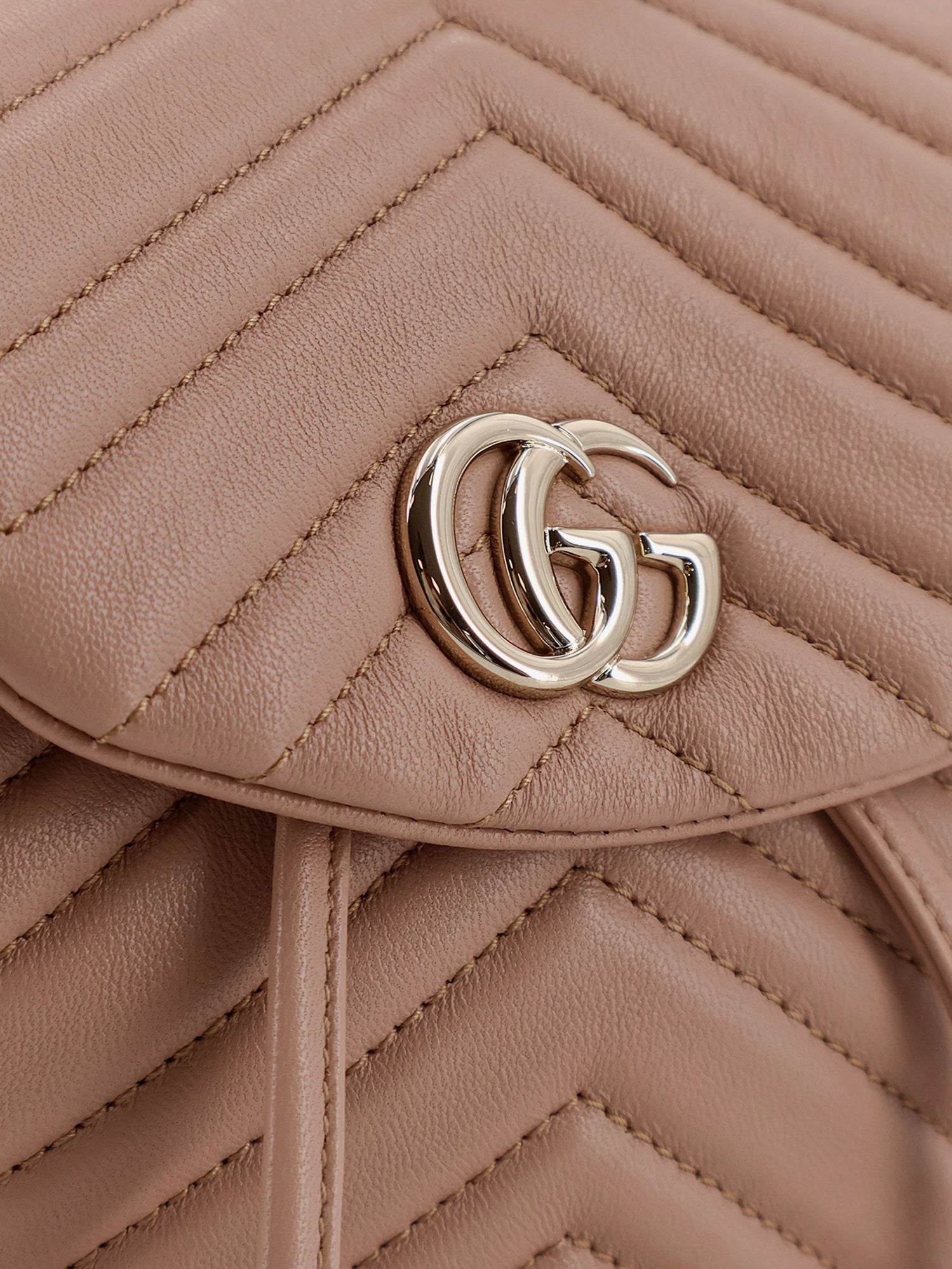 Gucci Women Mini Gg Marmont Leather Backpack GUCCI