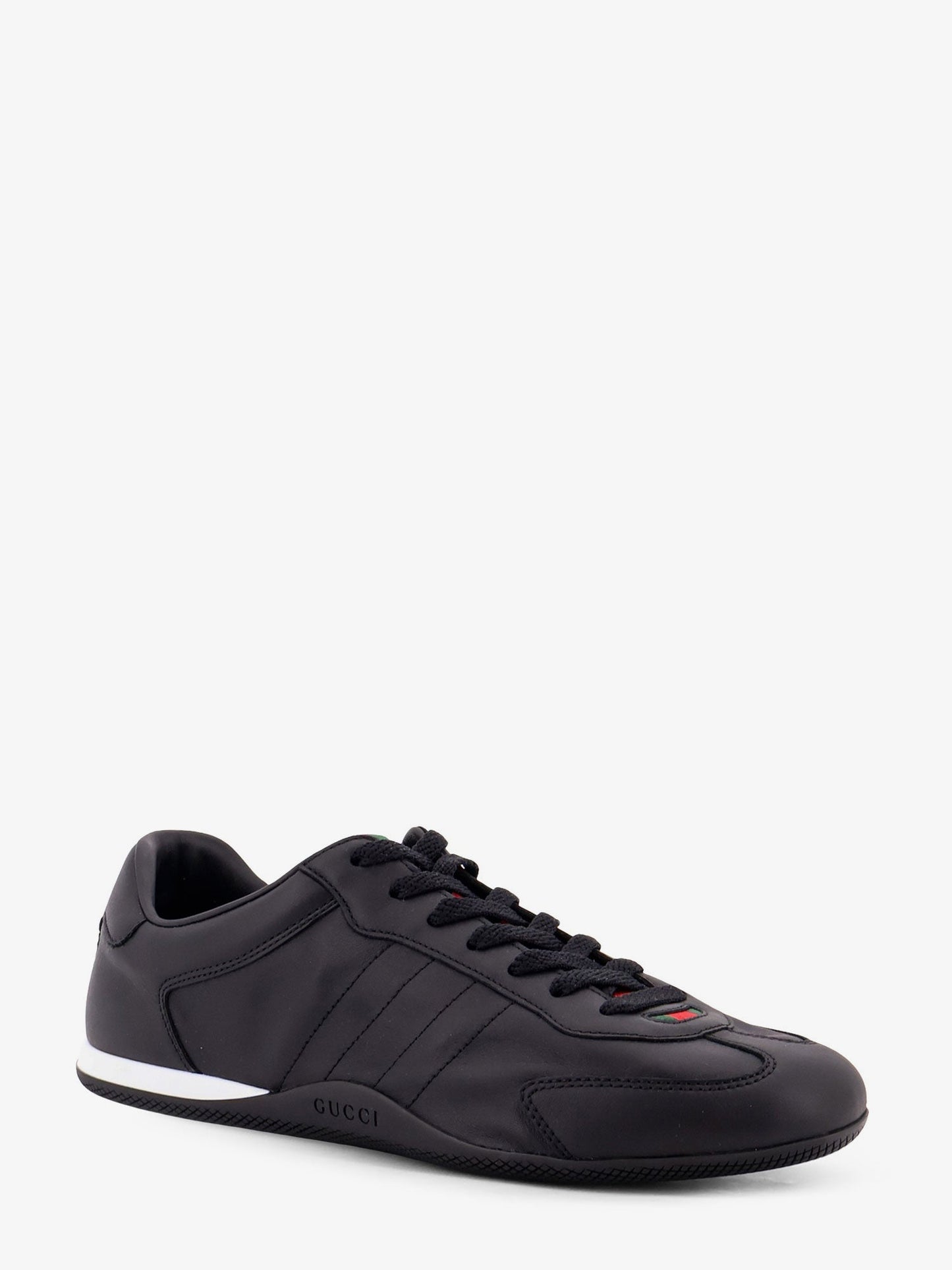 Gucci Men Gucci Shift Leather Sneakers
