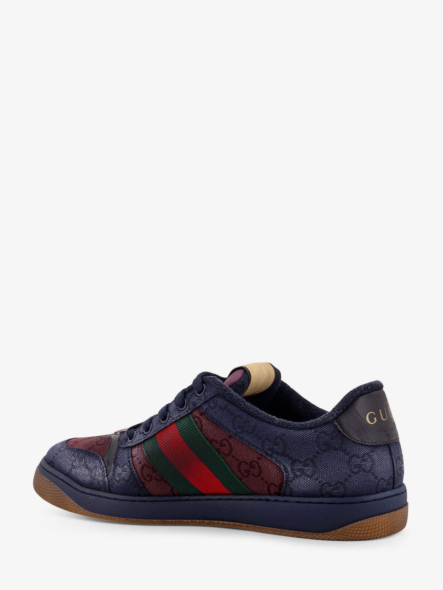 Gucci Men Gg Bicolor Fabric Sneakers GUCCI