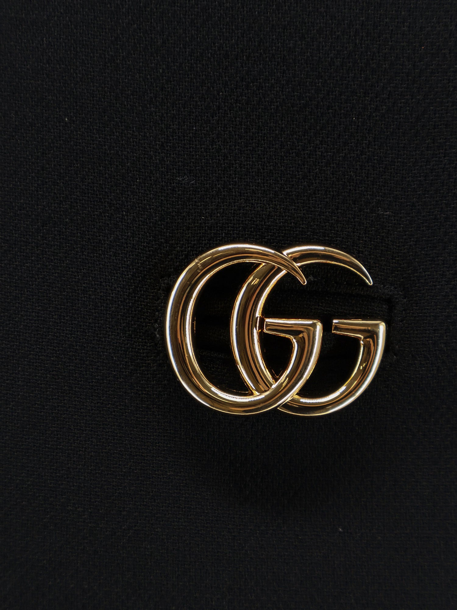 Gucci Women Wool Crepe Skirt With Double G Button GUCCI