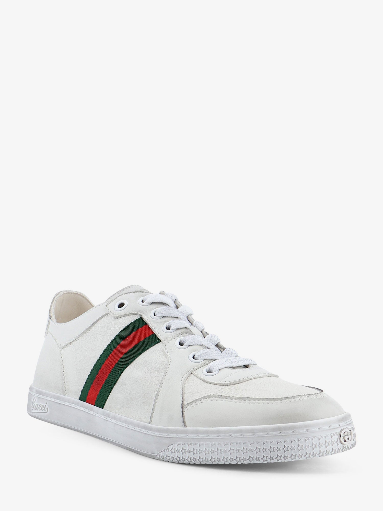 Gucci Women Stretch Leather Sneakers GUCCI