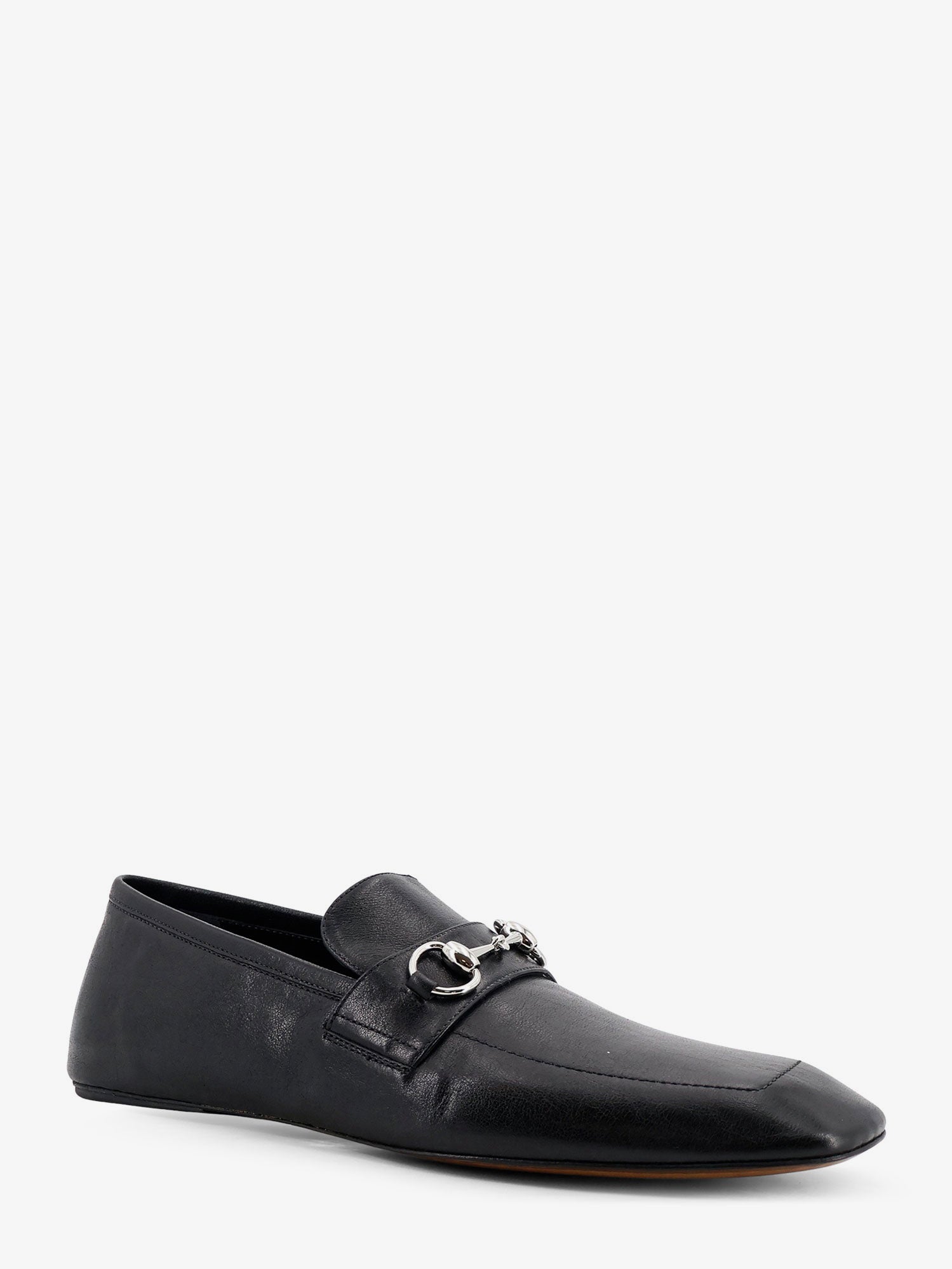 Gucci Men Leather Ragazzo Loafers GUCCI