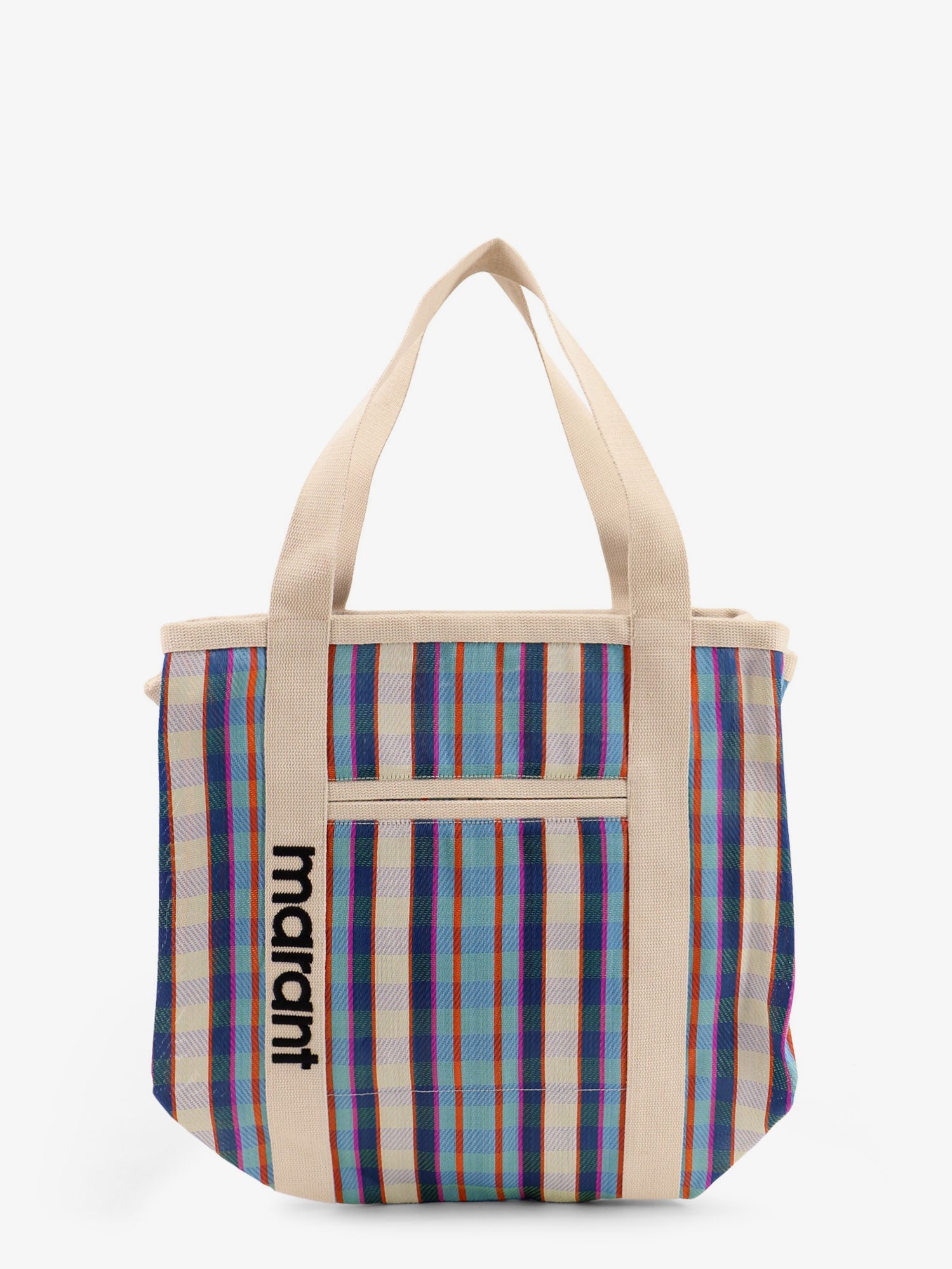 Isabel Marant Women Darwen Nylon Shoulder Bag With Striped Pattern ISABEL MARANT