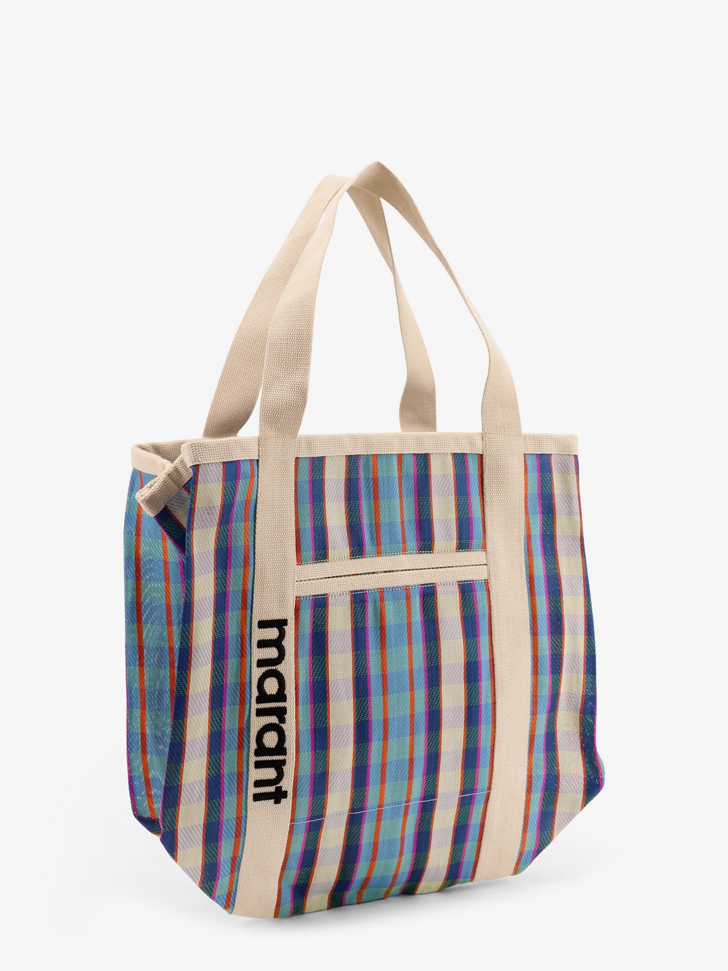 Isabel Marant Women Darwen Nylon Shoulder Bag With Striped Pattern ISABEL MARANT