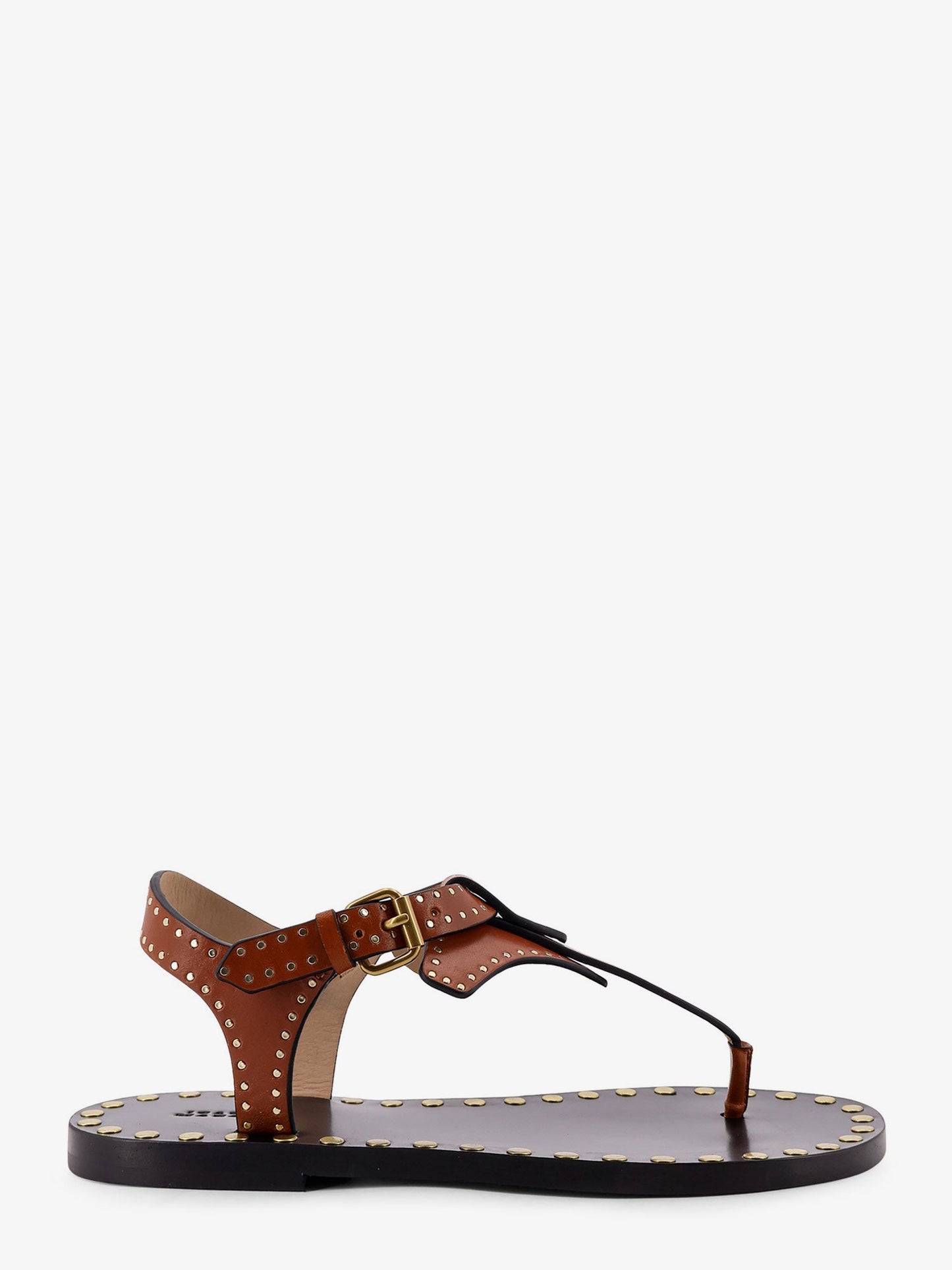 Isabel Marant Women Joonya Flat Leather Sandals ISABEL MARANT