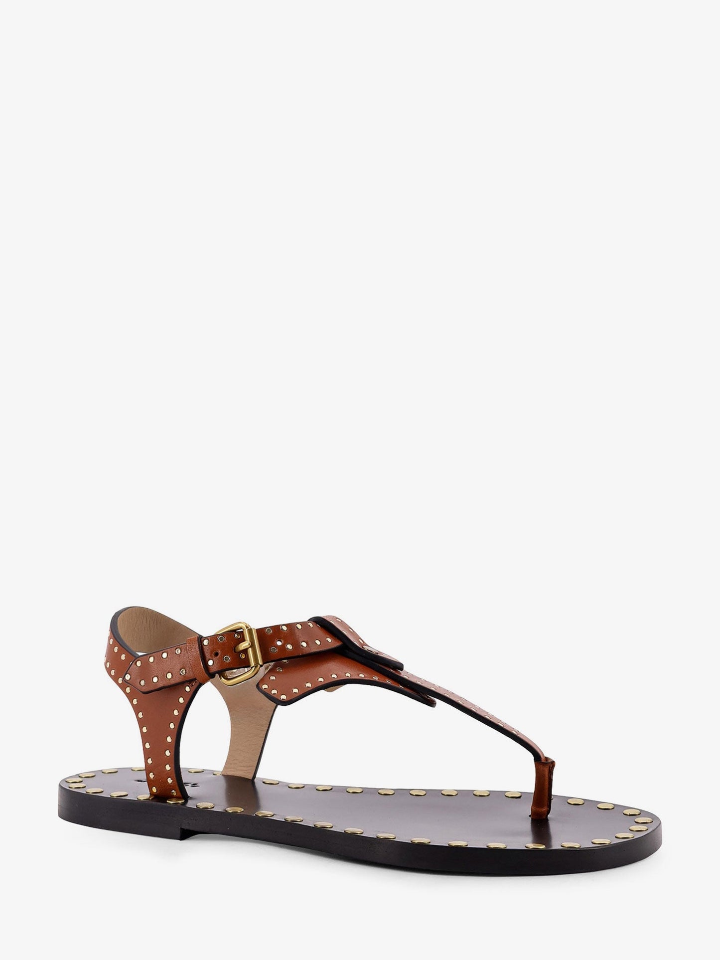 Isabel Marant Women Joonya Flat Leather Sandals ISABEL MARANT