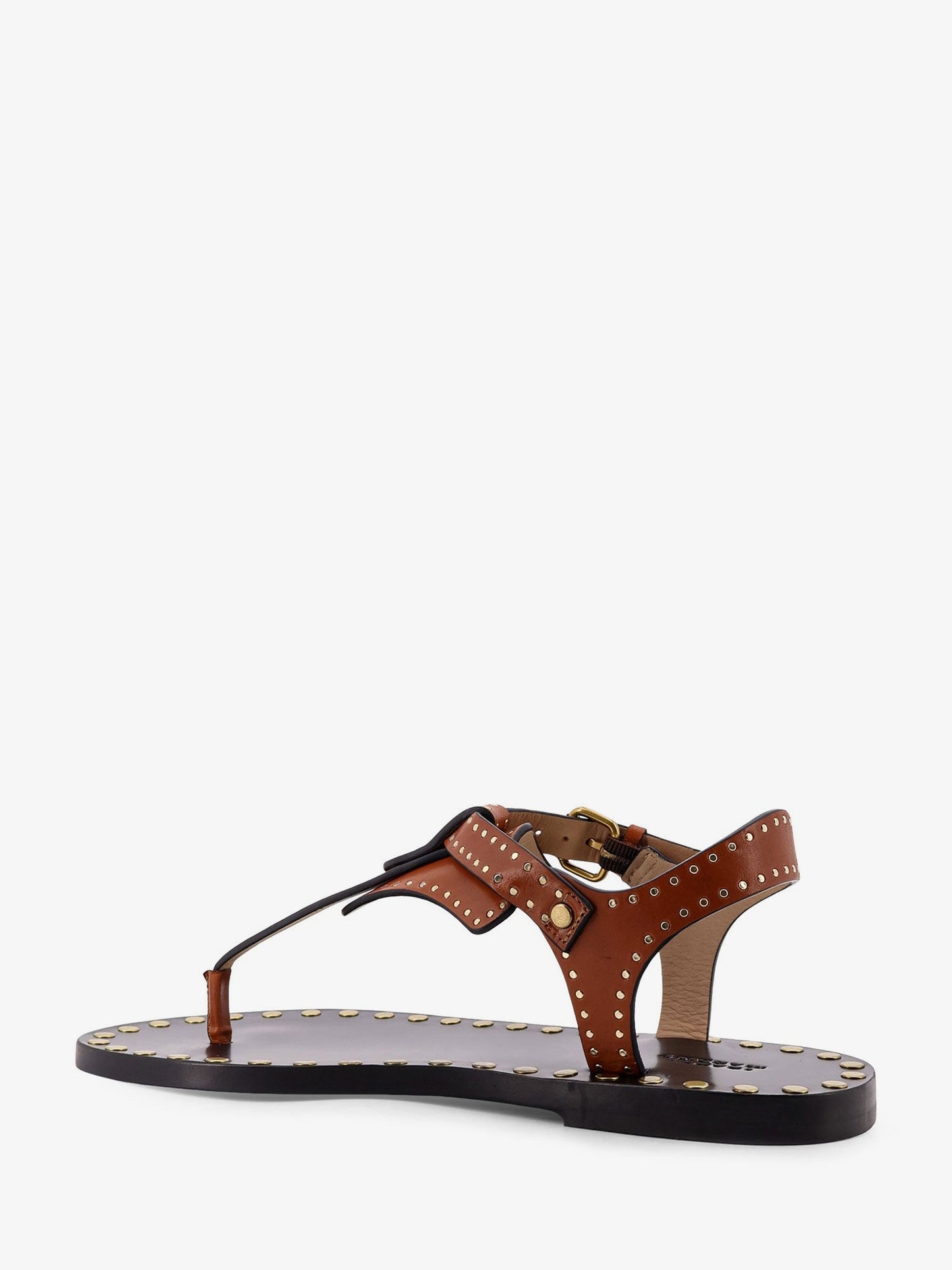 Isabel Marant Women Joonya Flat Leather Sandals ISABEL MARANT