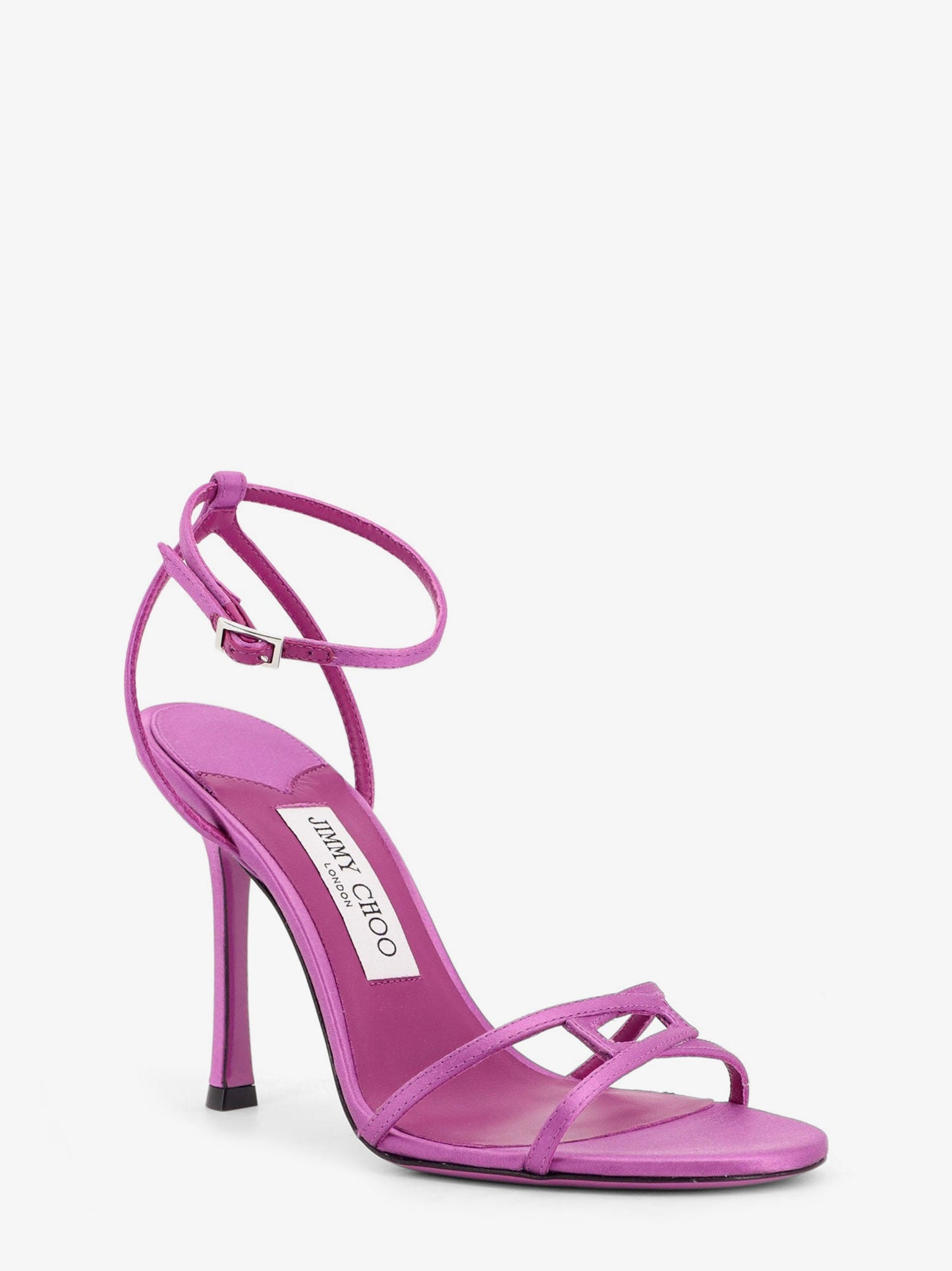 Jimmy Choo Women Leo Satin Sandals JIMMY CHOO
