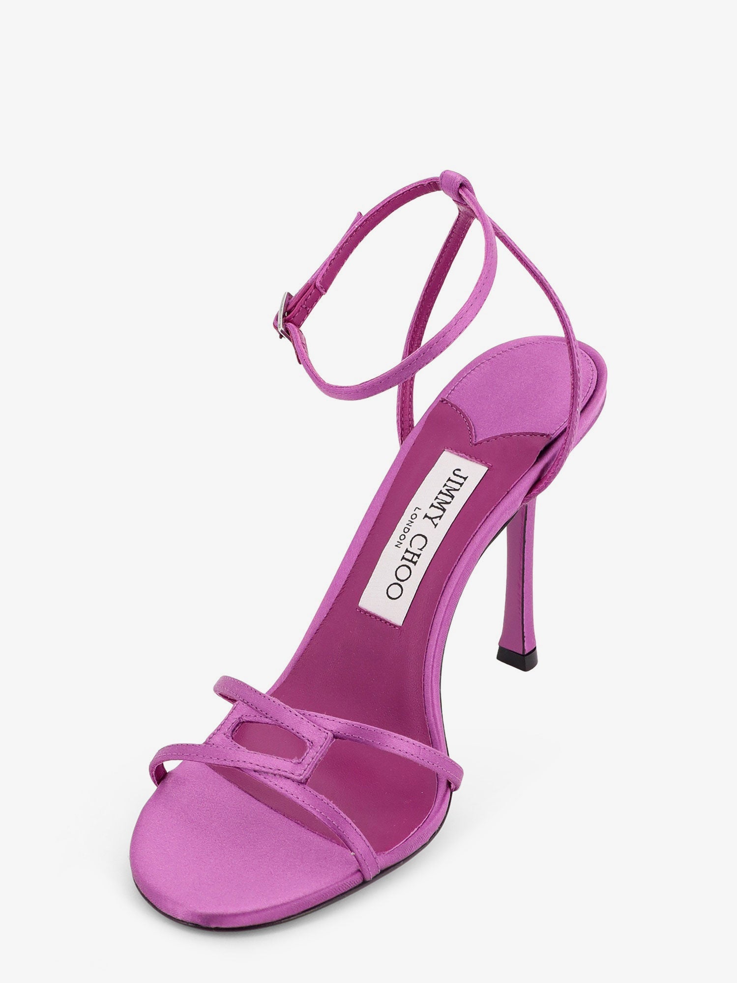 Jimmy Choo Women Leo Satin Sandals JIMMY CHOO