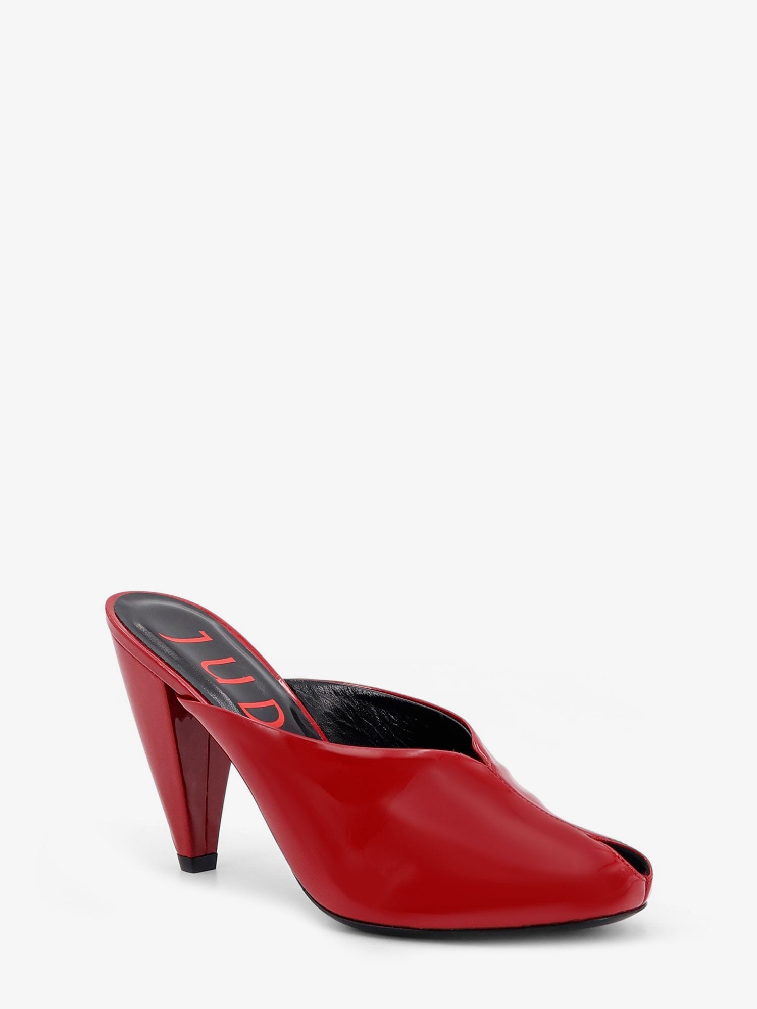 Jude Women Paw Mule Patent Leather Sandals JUDE