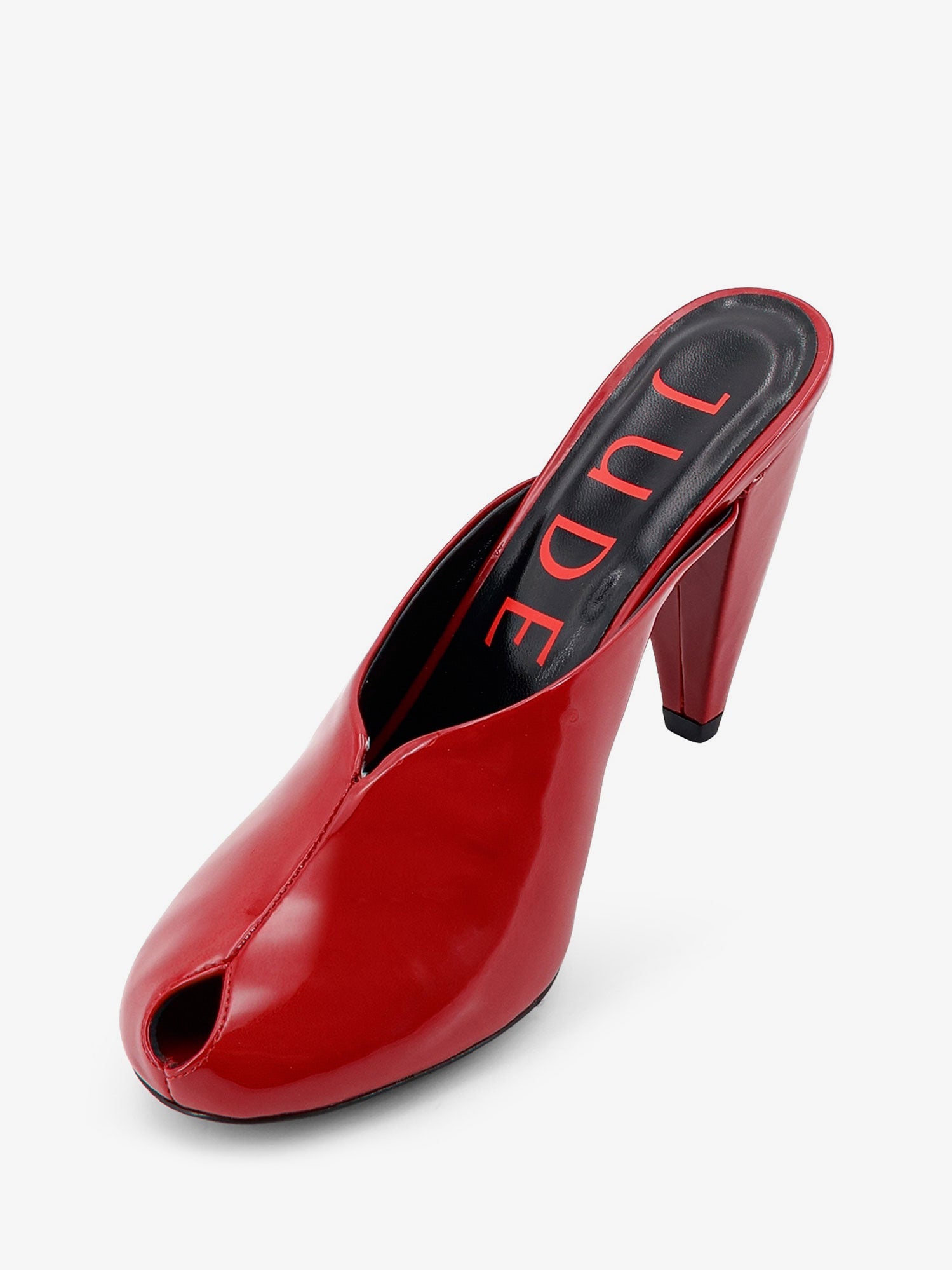 Jude Women Paw Mule Patent Leather Sandals JUDE