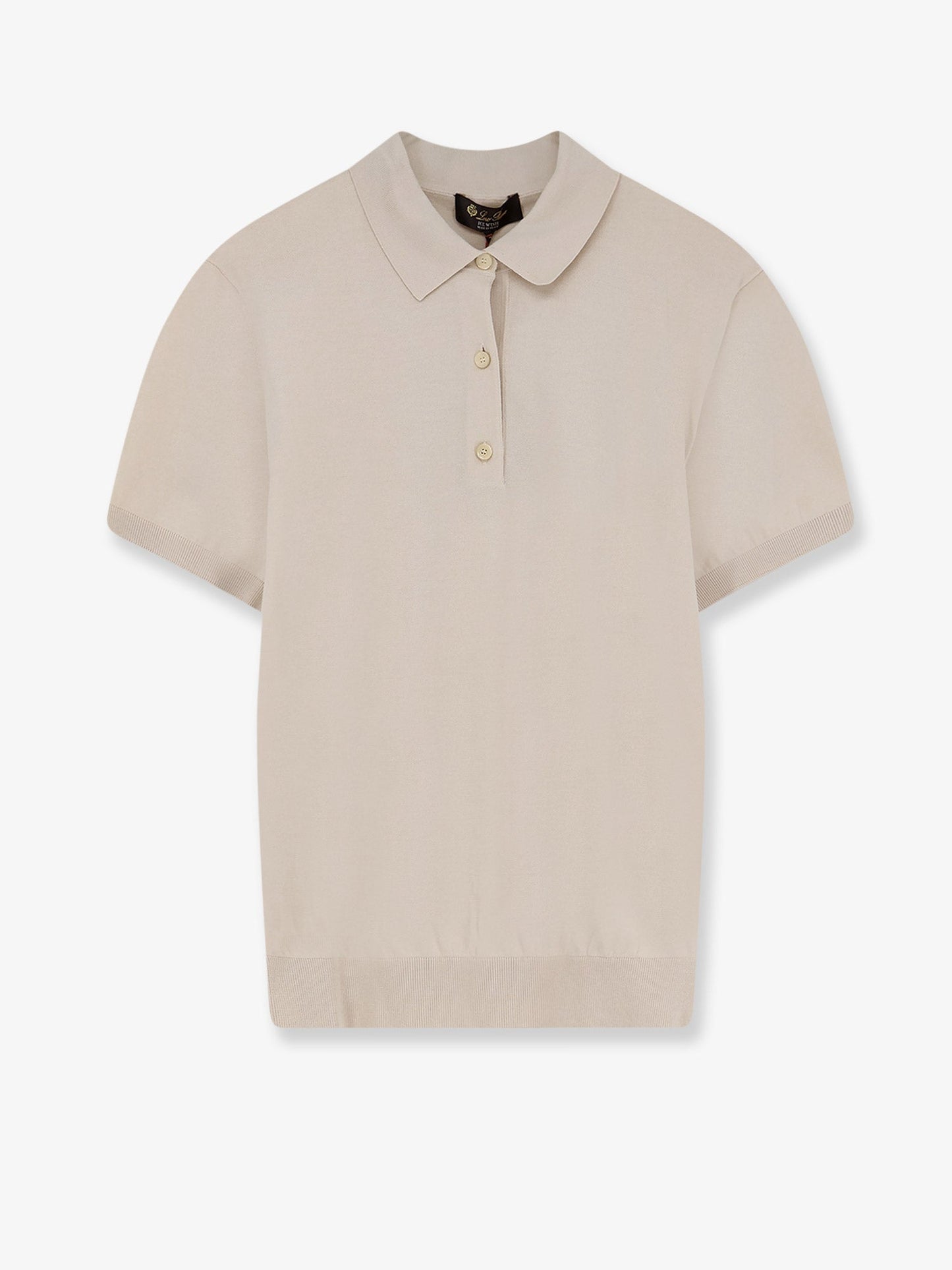 Loro Piana Women Ice Wish Cotton Polo Shirt LORO PIANA