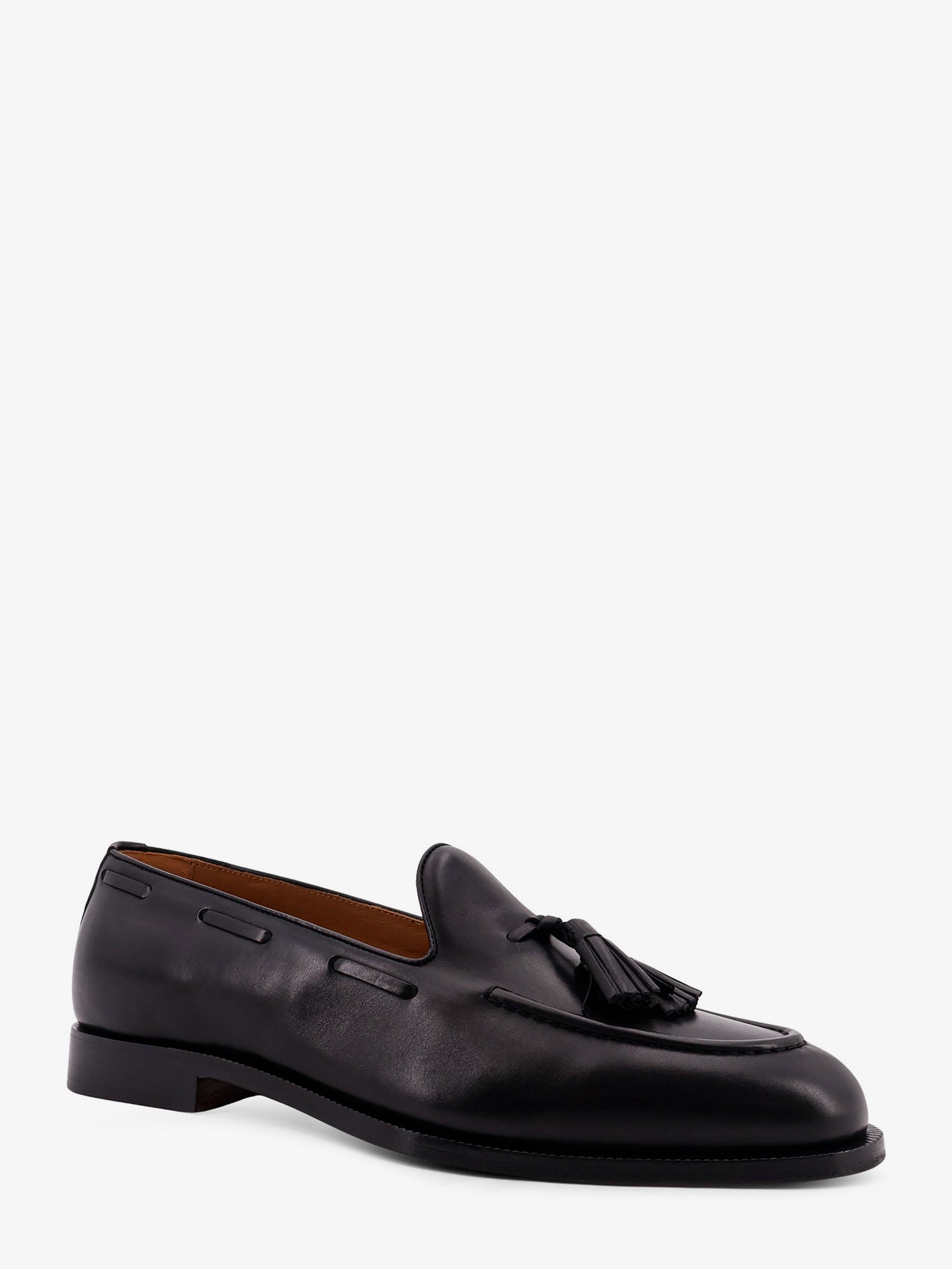 Loro Piana Men Serge Tassel Leather Loafers LORO PIANA