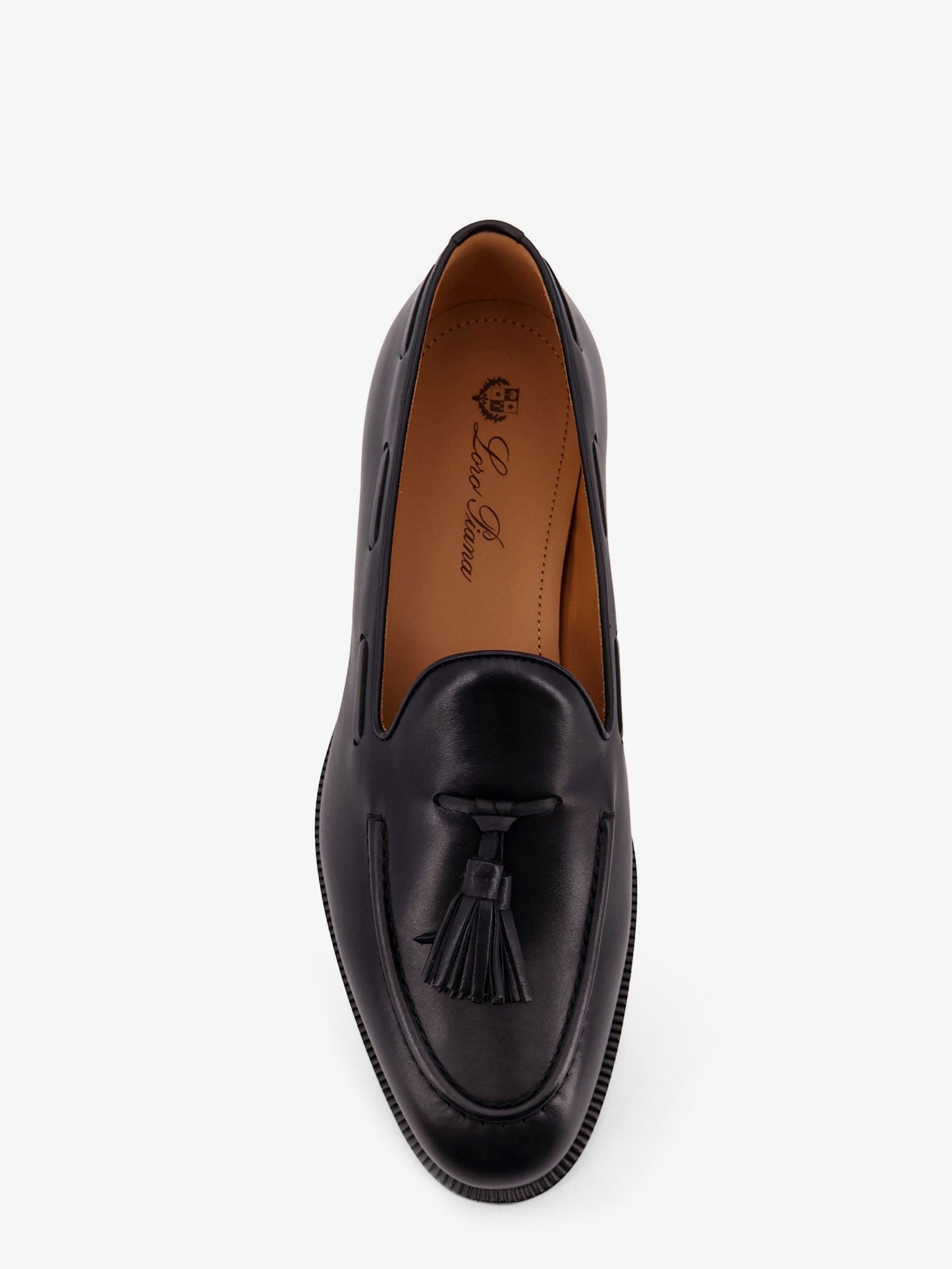 Loro Piana Men Serge Tassel Leather Loafers LORO PIANA