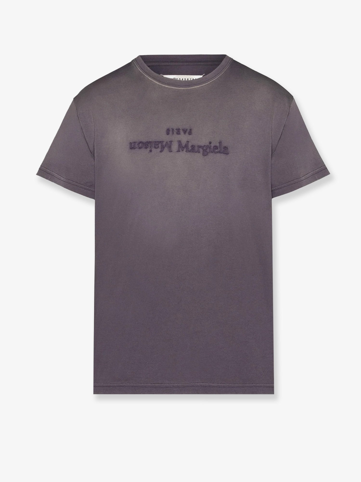 Maison Margiela Women Cotton T-Shirt With Rewashed Effect MAISON MARGIELA