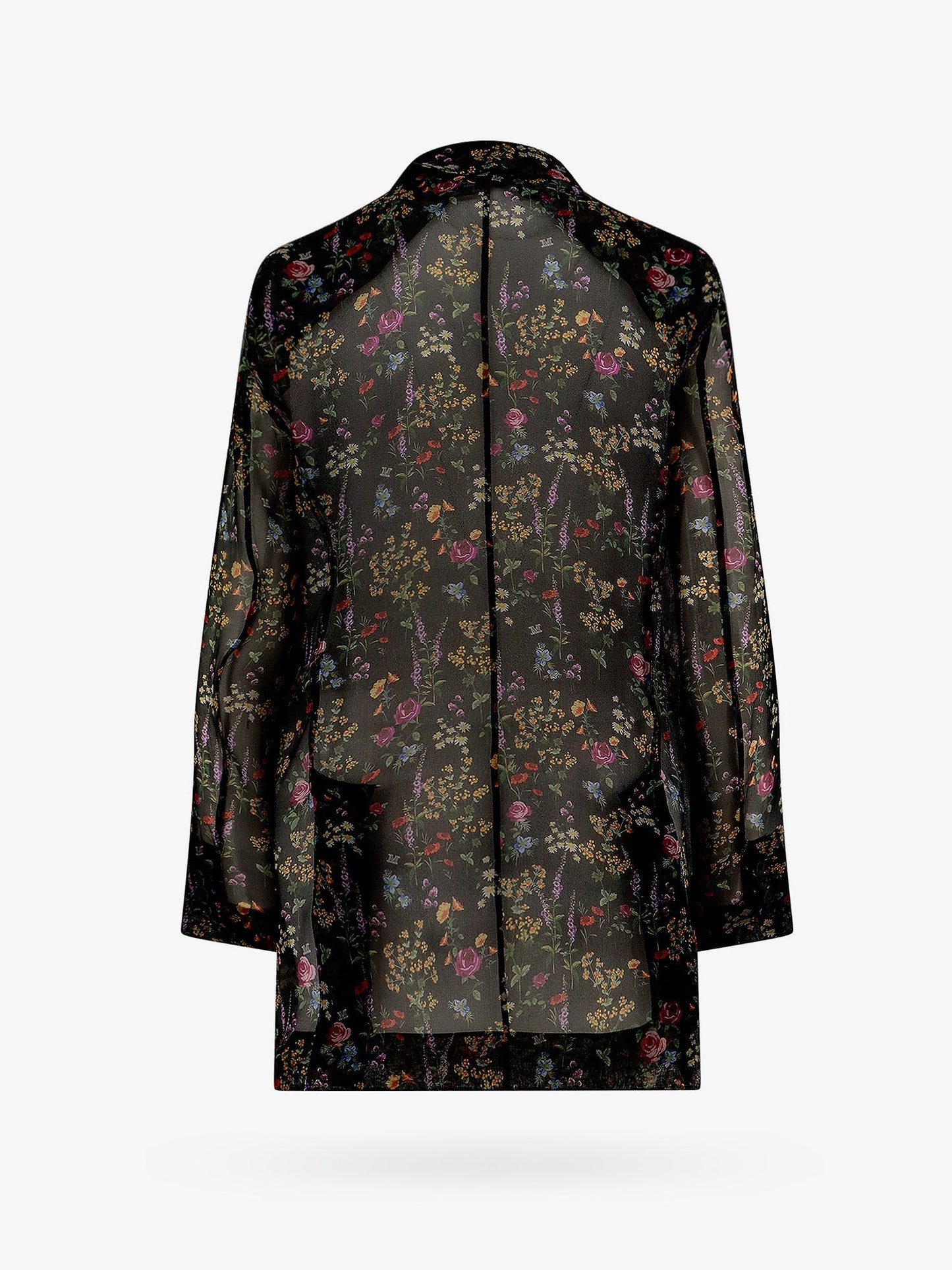 Max Mara Women Silk Blazer With Floral Print MAX MARA