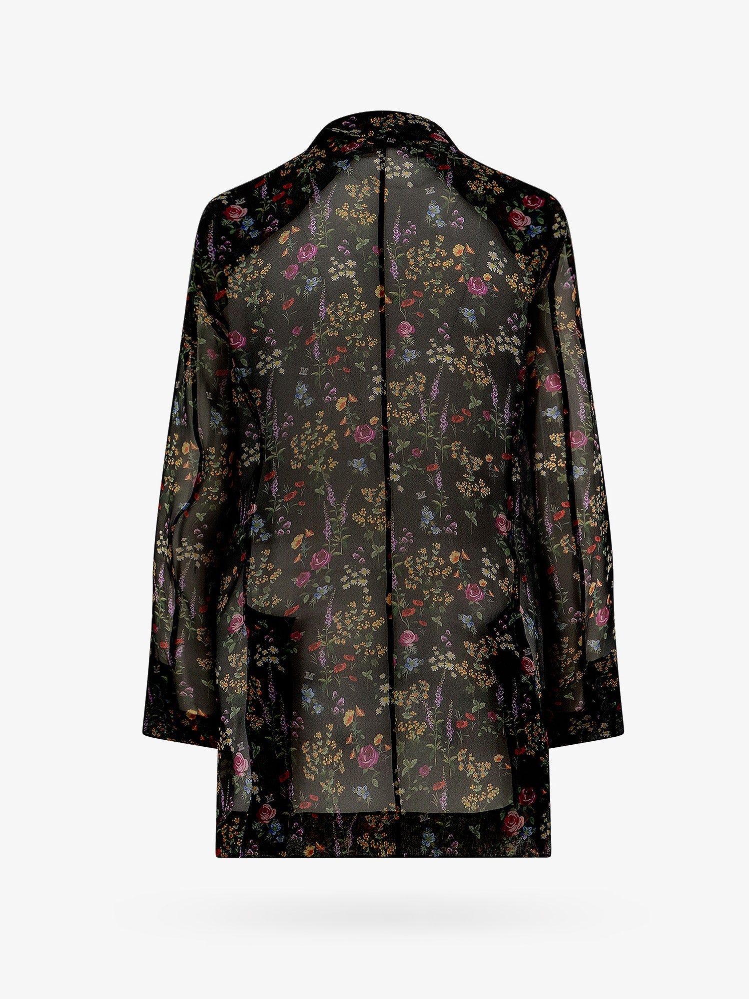 Max Mara Women Silk Blazer With Floral Print MAX MARA