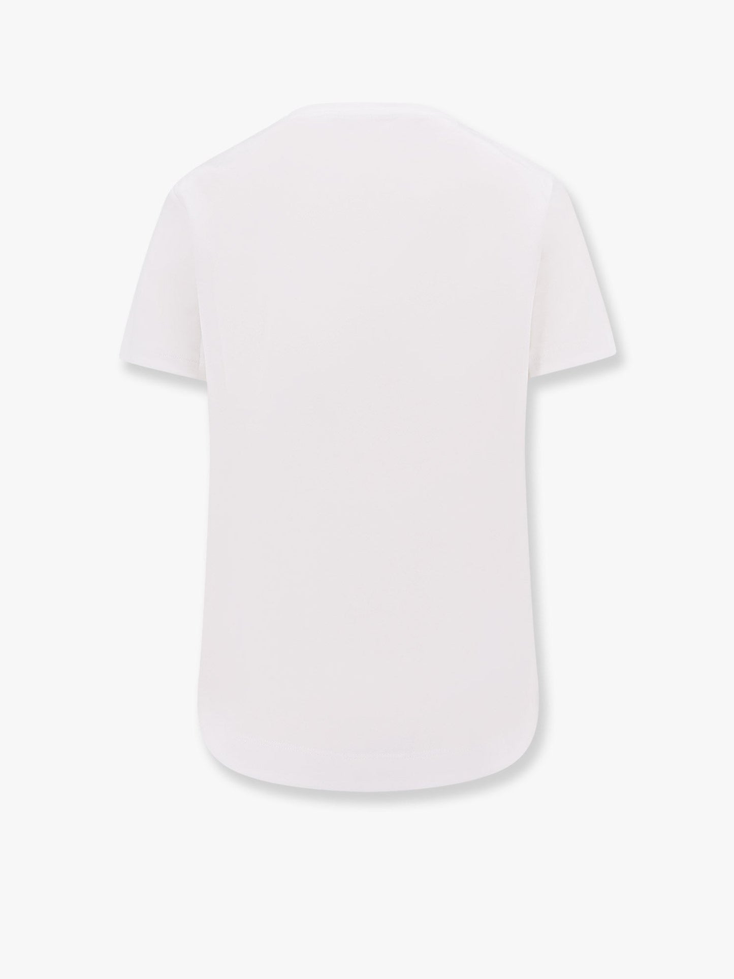Max Mara Women Nerina Cotton T-Shirt With Max Mara Embroidery MAX MARA